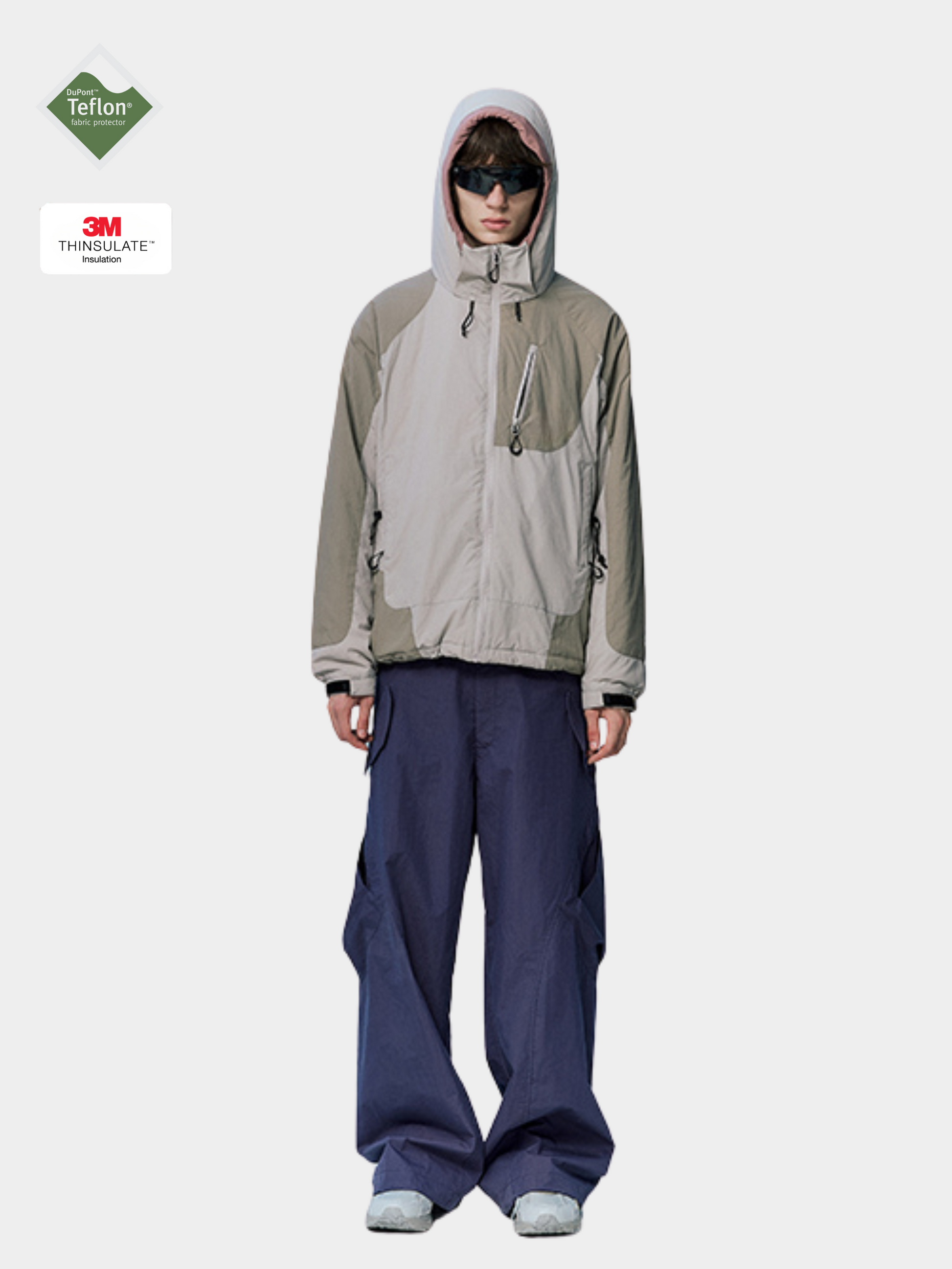 AshLife - Unisex Teflon Waterproof Windproof Insulated Jacket GONGGAR SPORTS
