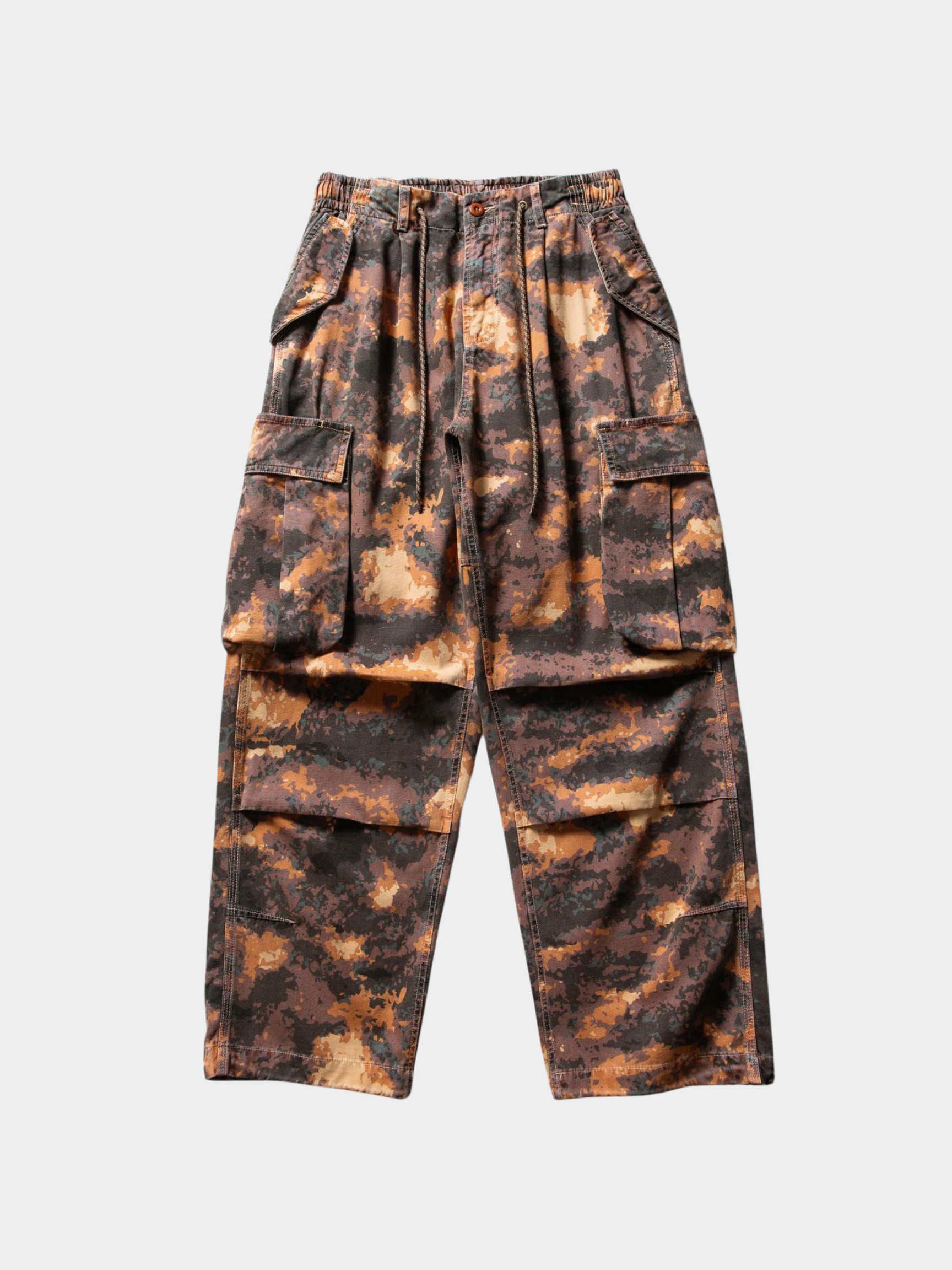 GripGlove - Men's Relaxed Fit Camo Cargo Pants GONGGAR SPORTS