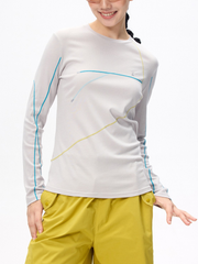 Vortex - Women's Soft Wool-Blend Moisture-Wicking Long Sleeve T-Shirt