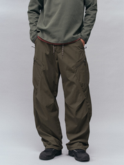 Emberfire - Unisex Water-Repellent Multi-Pocket Drawstring Utility Pants