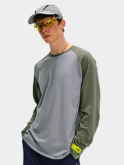 Ravenspring - Men's Antibacterial Moisture-Wicking Long-Sleeve T-Shirt