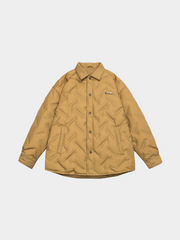 BluffStep - 90% White Duck Down Checkered Down Jacket GONGGAR SPORTS