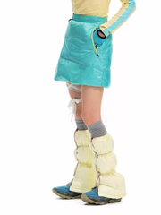 Dustbreeze - Water-Repellent 800FP White Duck Down Thermal Leg Warmers