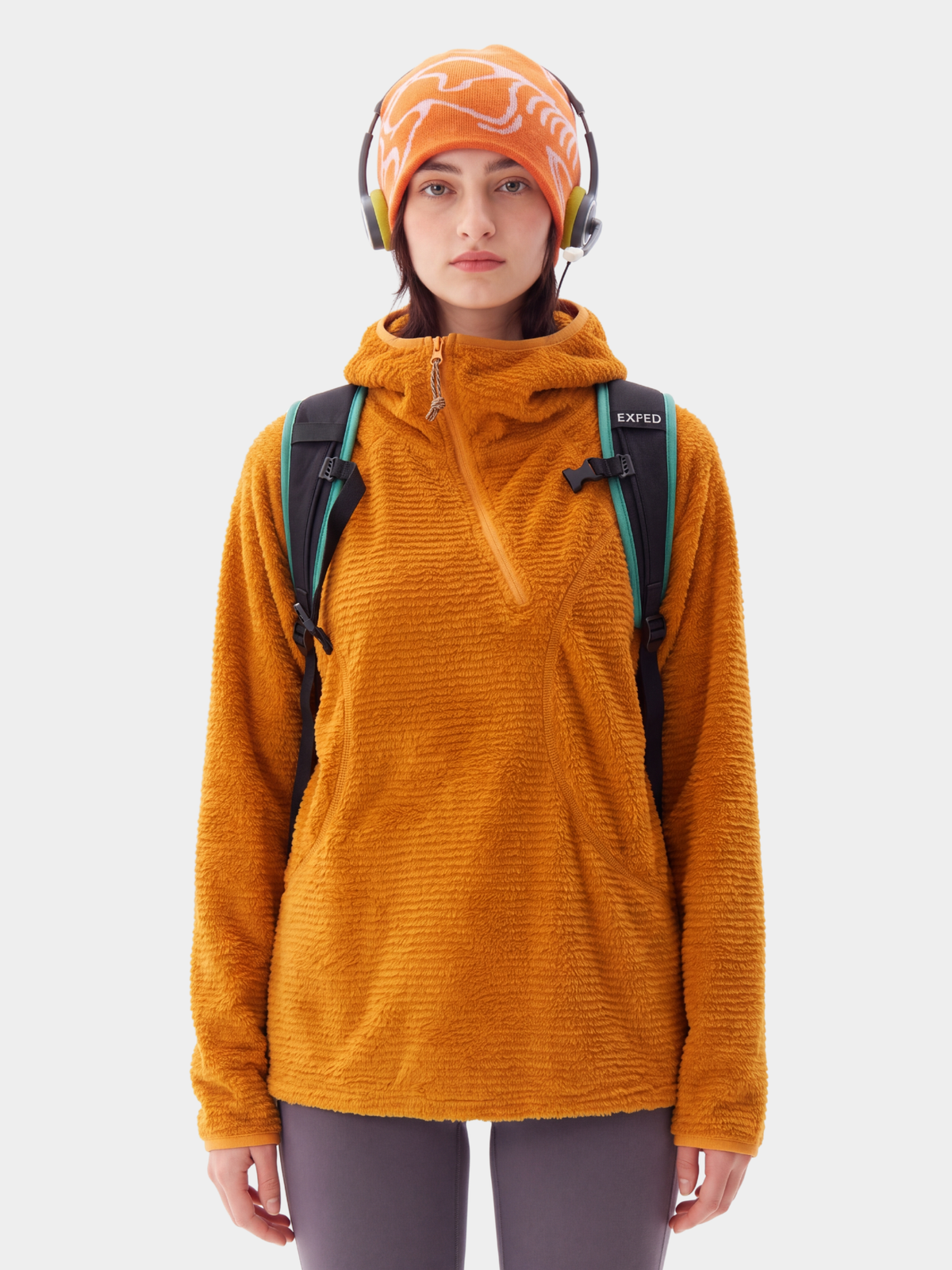 LiteMist - Lightweight Textured Fleece Half-Zip Sweatshirt