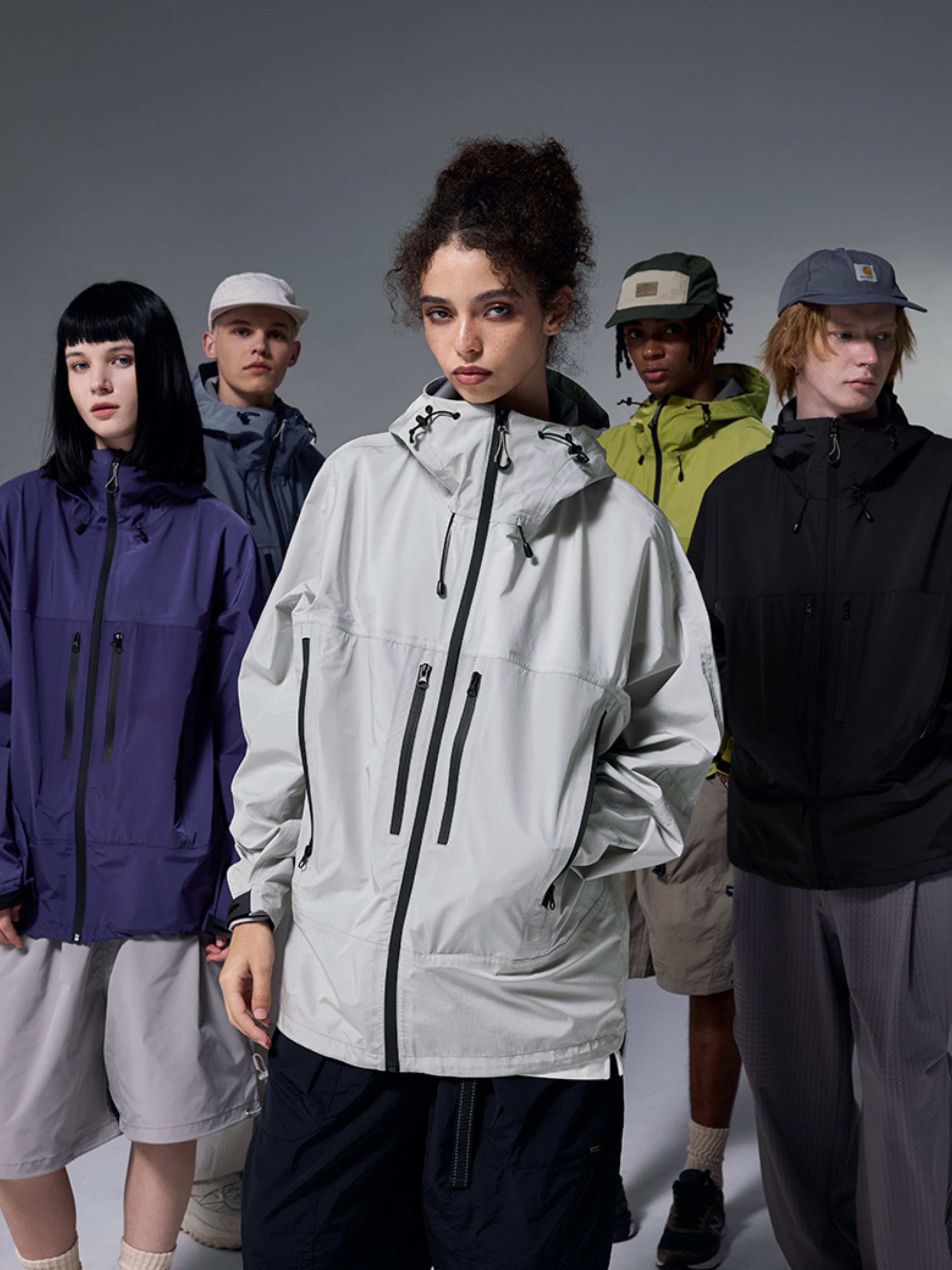 AshLine - Unisex DuPont™ Teflon 12K Waterproof Hard Shell Jacket