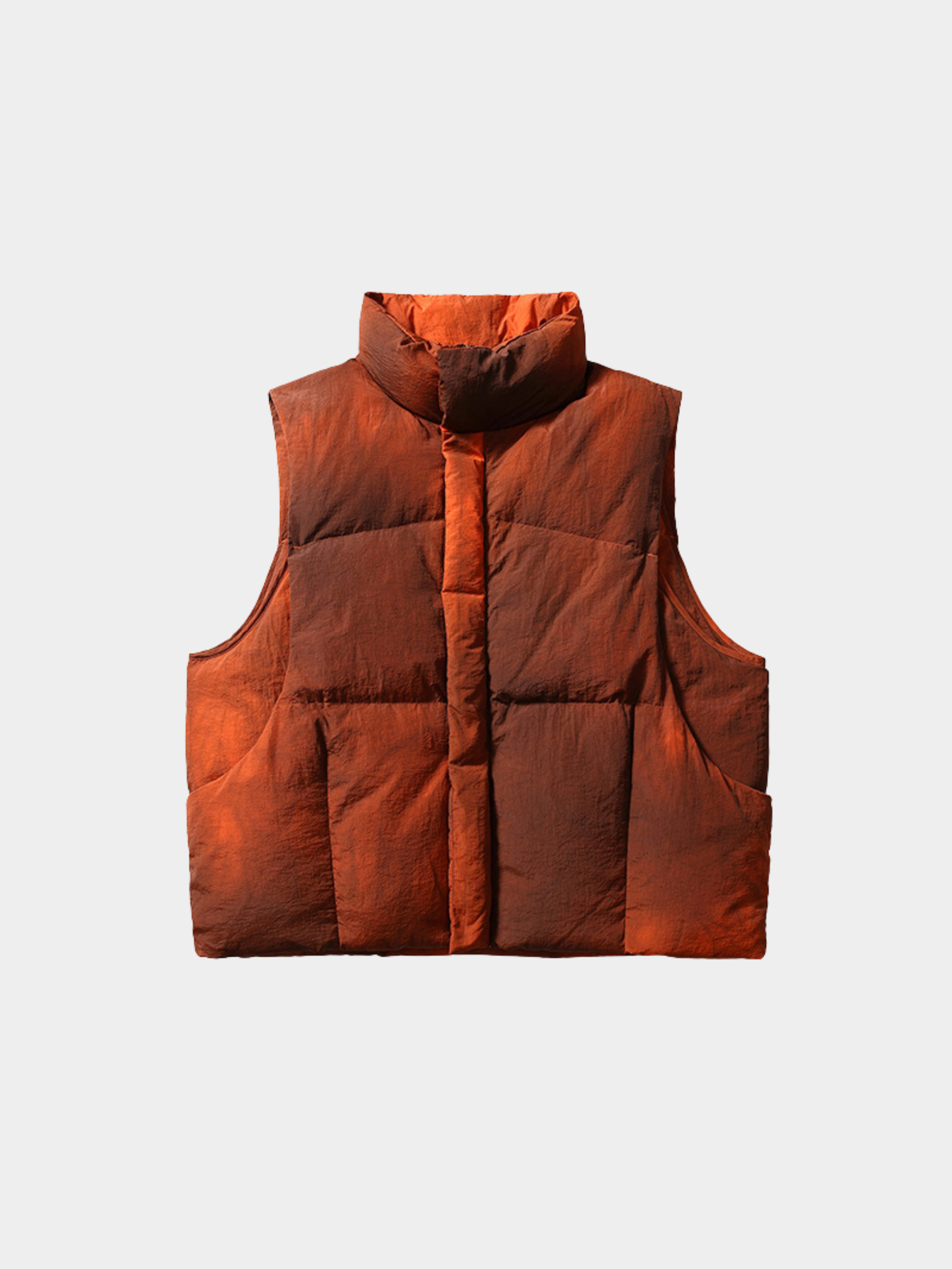 BluffTop - Unisex 90% White Duck Down Hand-Dyed Waterproof Down Vest GONGGAR SPORTS