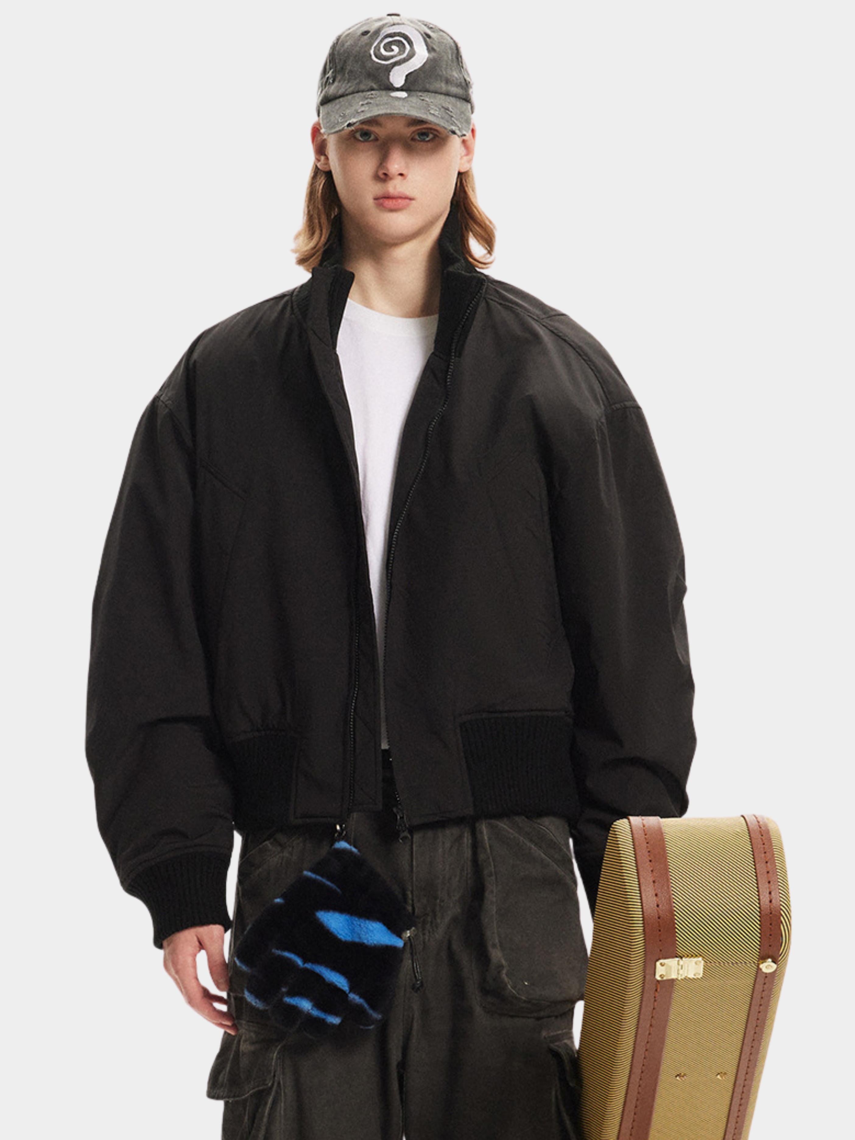 BluffMark - Men's High-Neck Oversized Padded Jacket GONGGAR SPORTS
