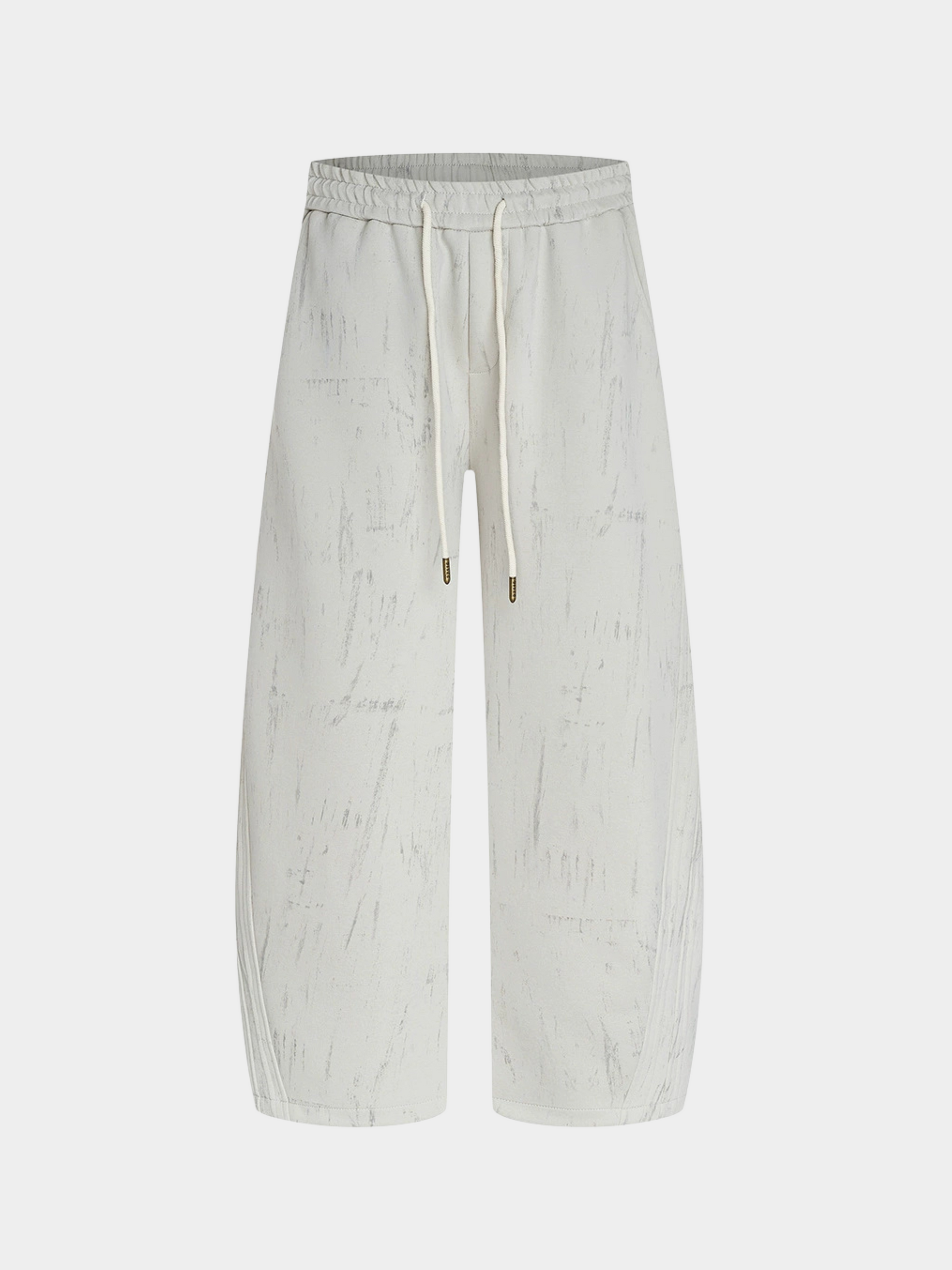 FoxDash - Unisex Wasteland-Dyed Retro American Drape Cut Sweatpants GONGGAR SPORTS