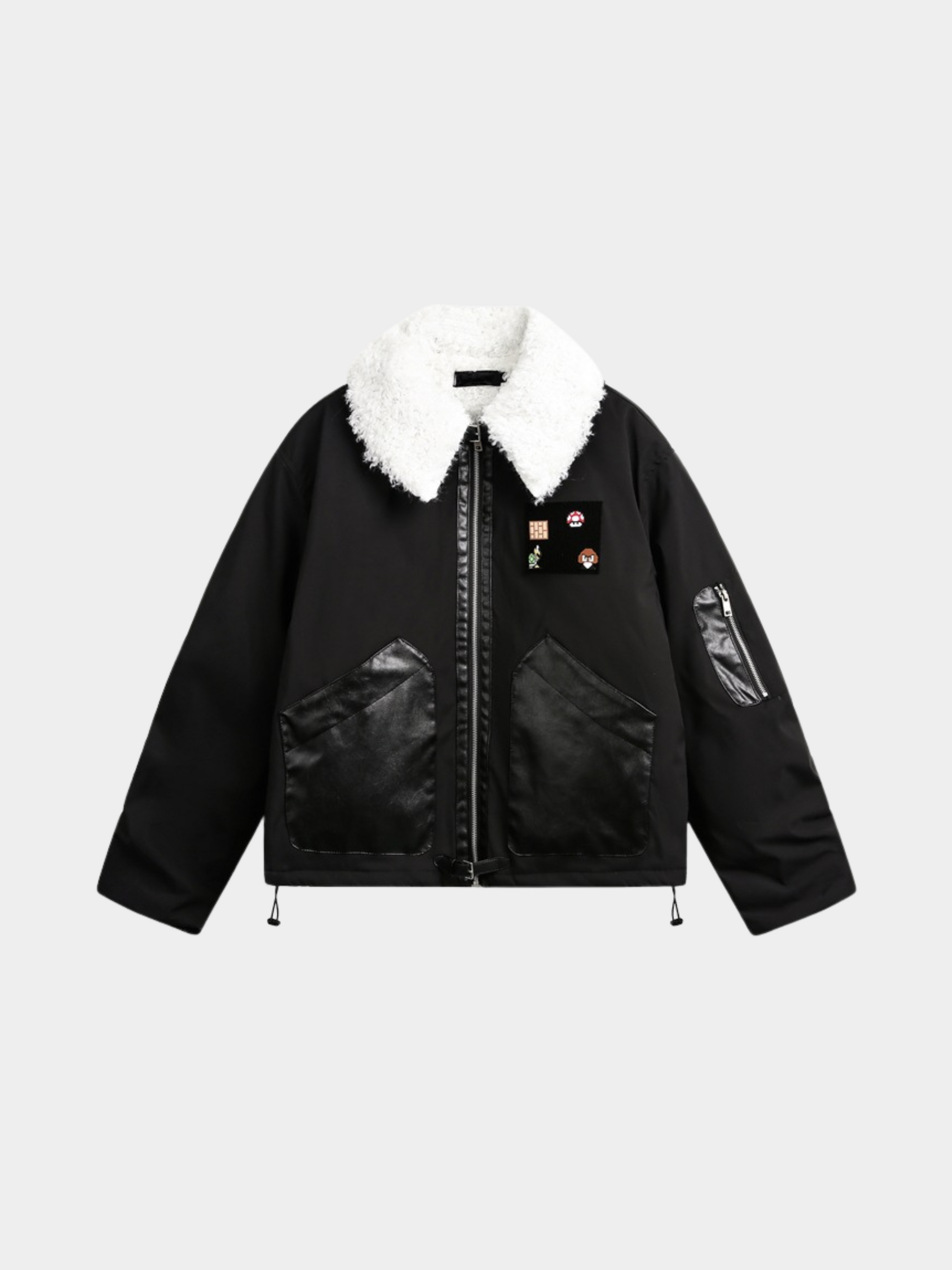 BluffView - Women's Vintage Sherpa Collar Fleece Jacket GONGGAR SPORTS
