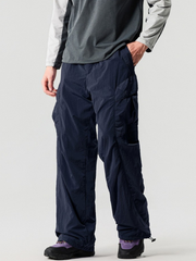 Emberwhisper - Unisex Metal Nylon Lightweight 3-Proof Cargo Pants