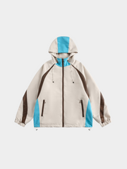 AshDrop - Unisex Waterproof Colorblock Shell Jacket GONGGAR SPORTS