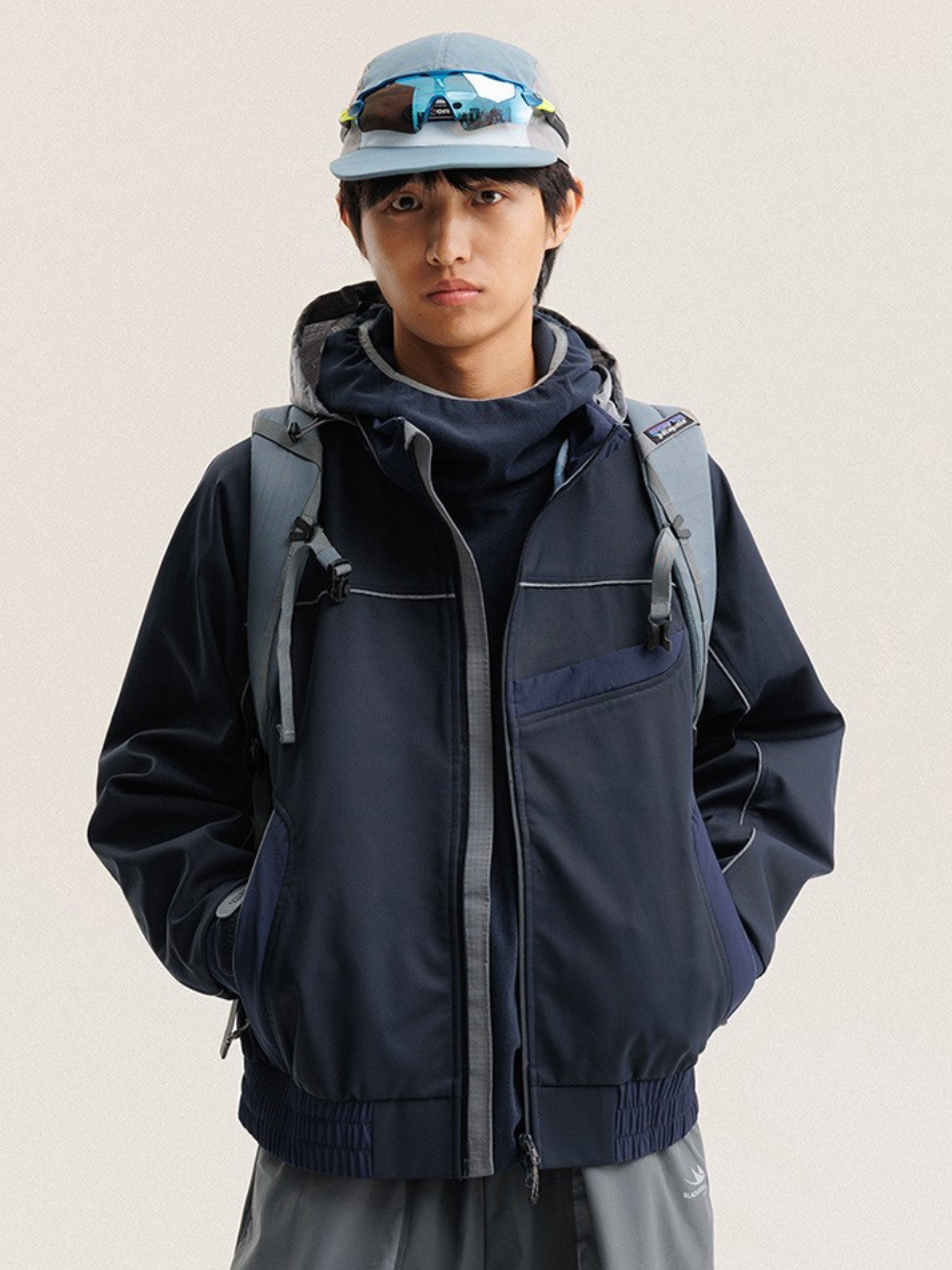 Sierra - Unisex Color-Block Waterproof Windproof Jacket