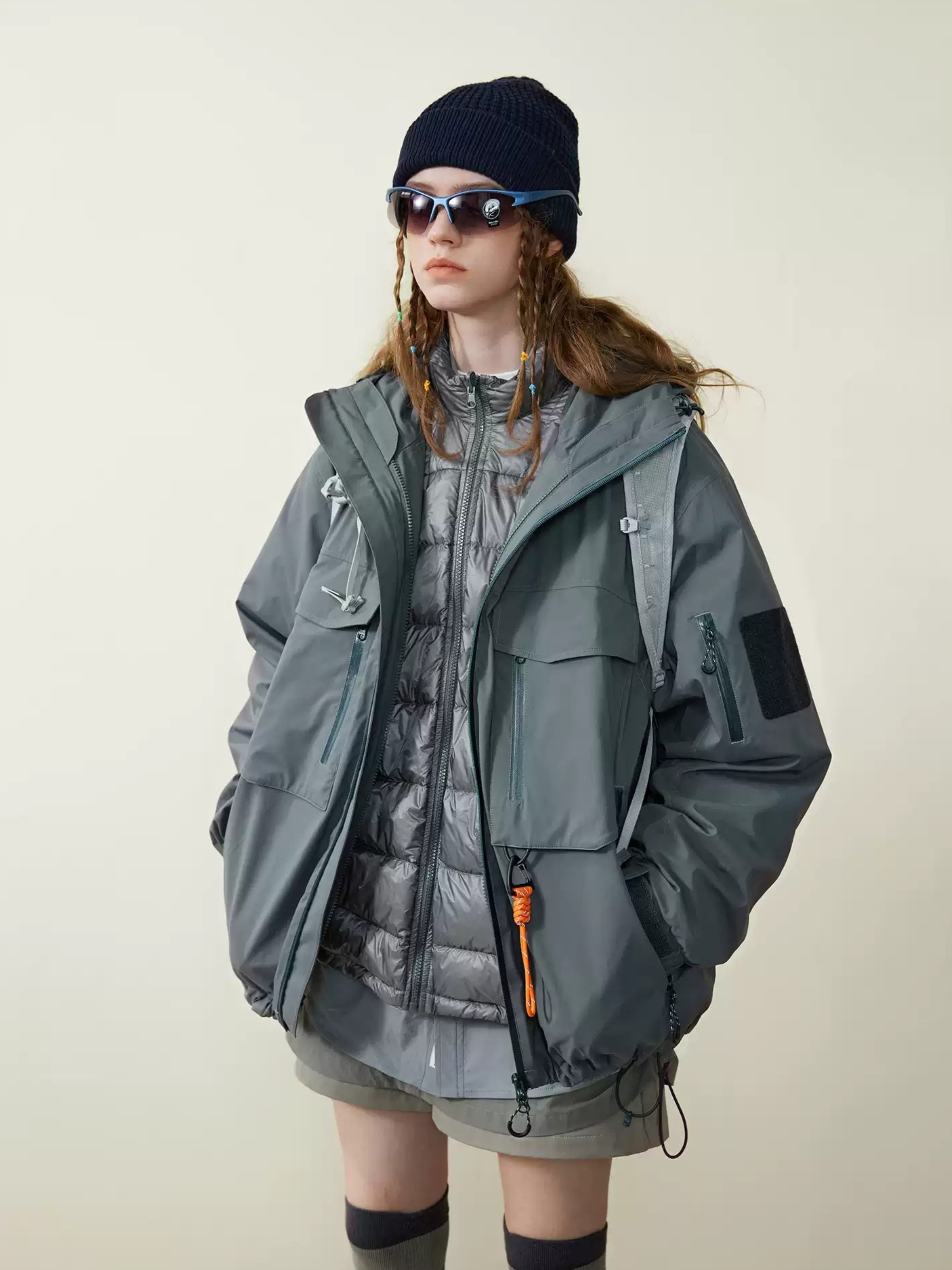 CanyonLife - Unisex Hard Shell Waterproof Outdoor Jacket