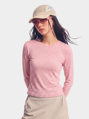 PaleGrid - Women's Moisture-Wicking & Breathable Slim Fit Long Sleeve T-Shirt