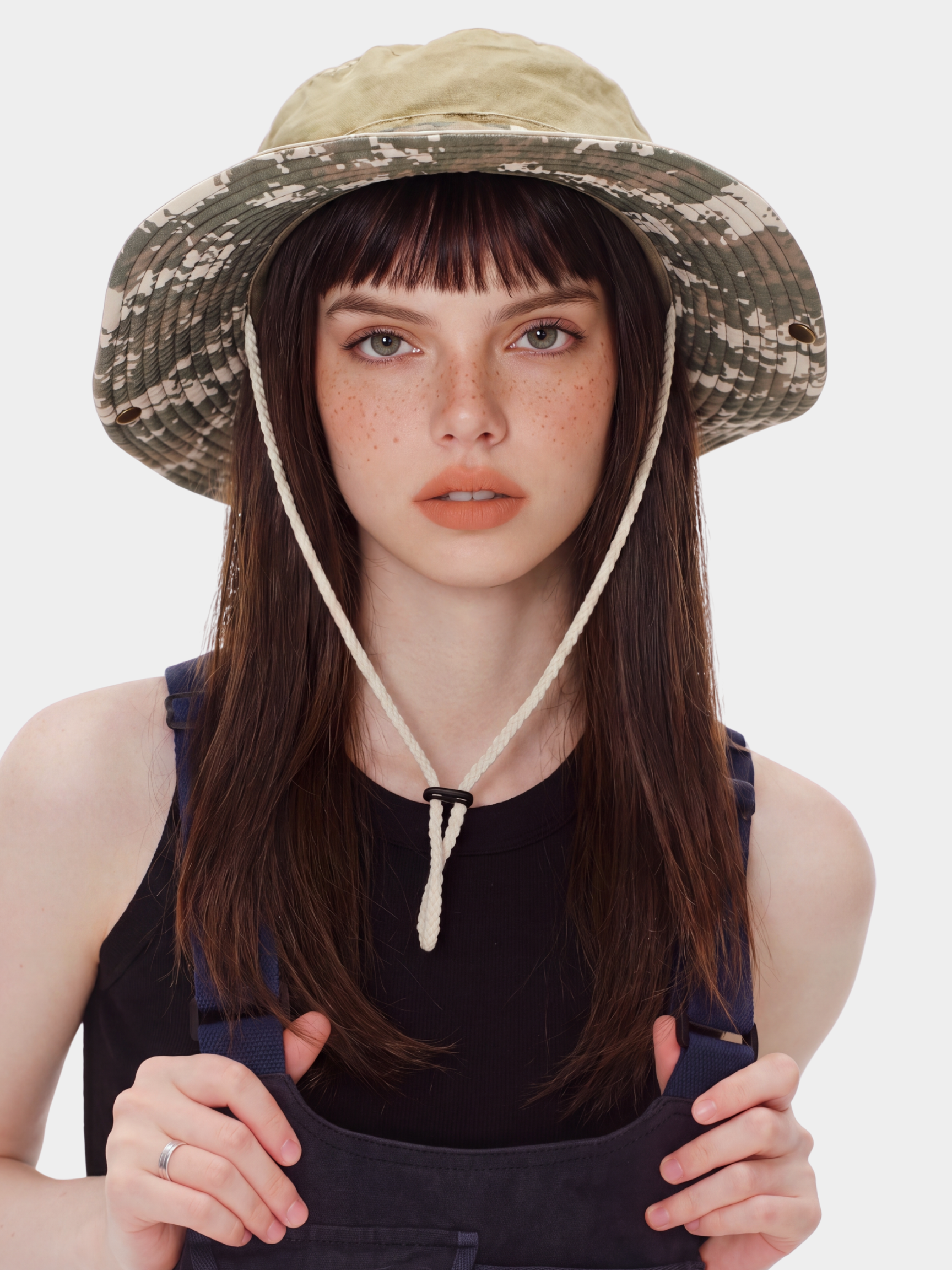FadeCam - UPF50+ Protection Washed Camouflage Sun Bucket Hat