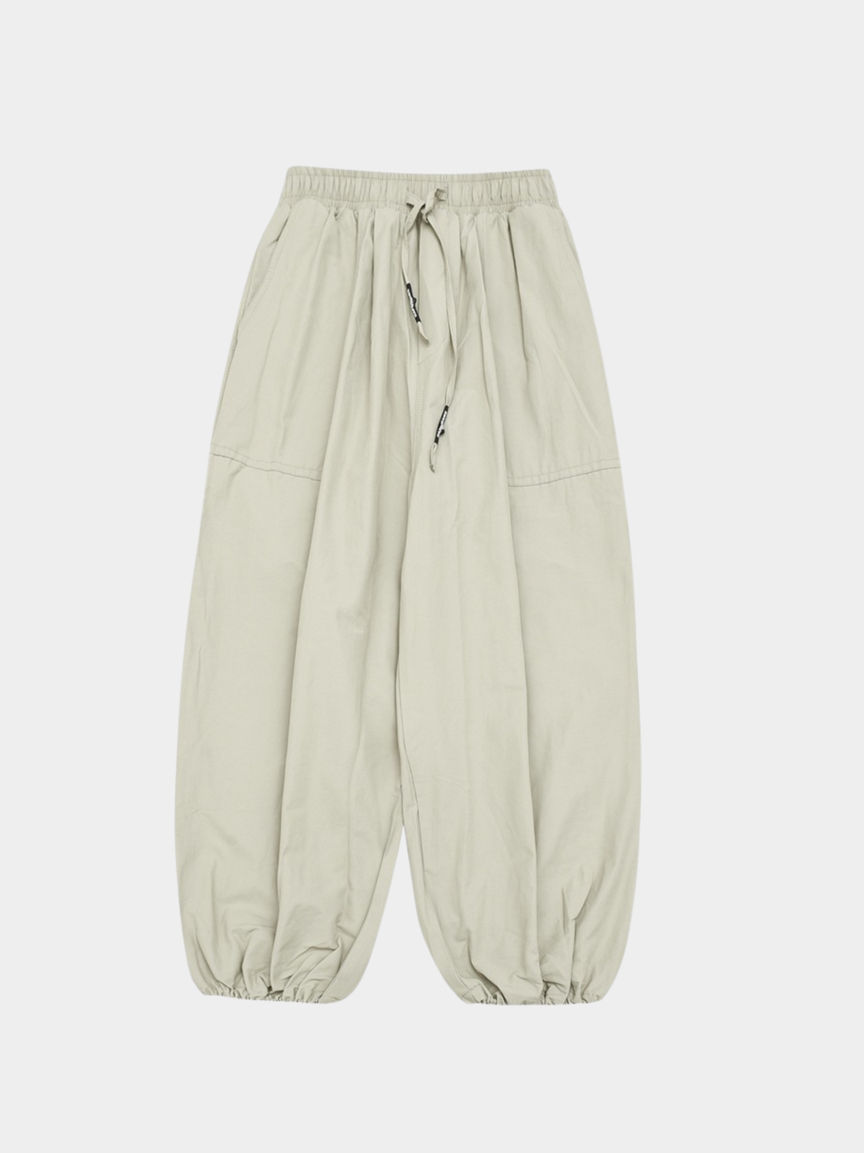 EagleStep - Unisex Loose Cotton Lantern Pants with Cinched Hem GONGGAR SPORTS