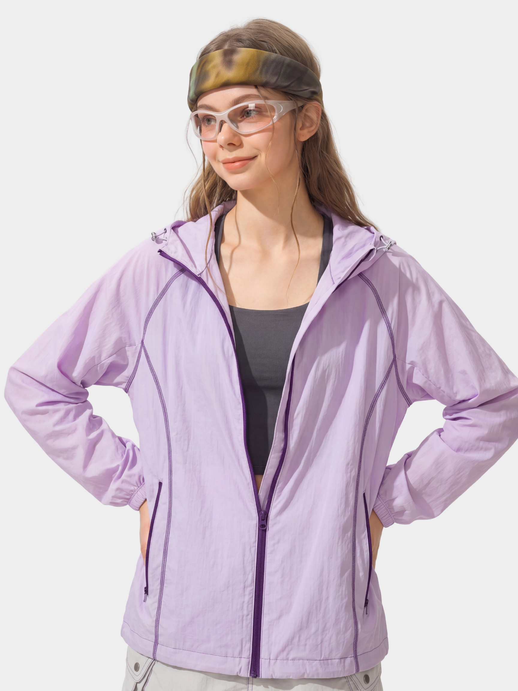 LeafWrap - Women's UPF 50+ Ultra-Light Cooling Sun Protection Jacket