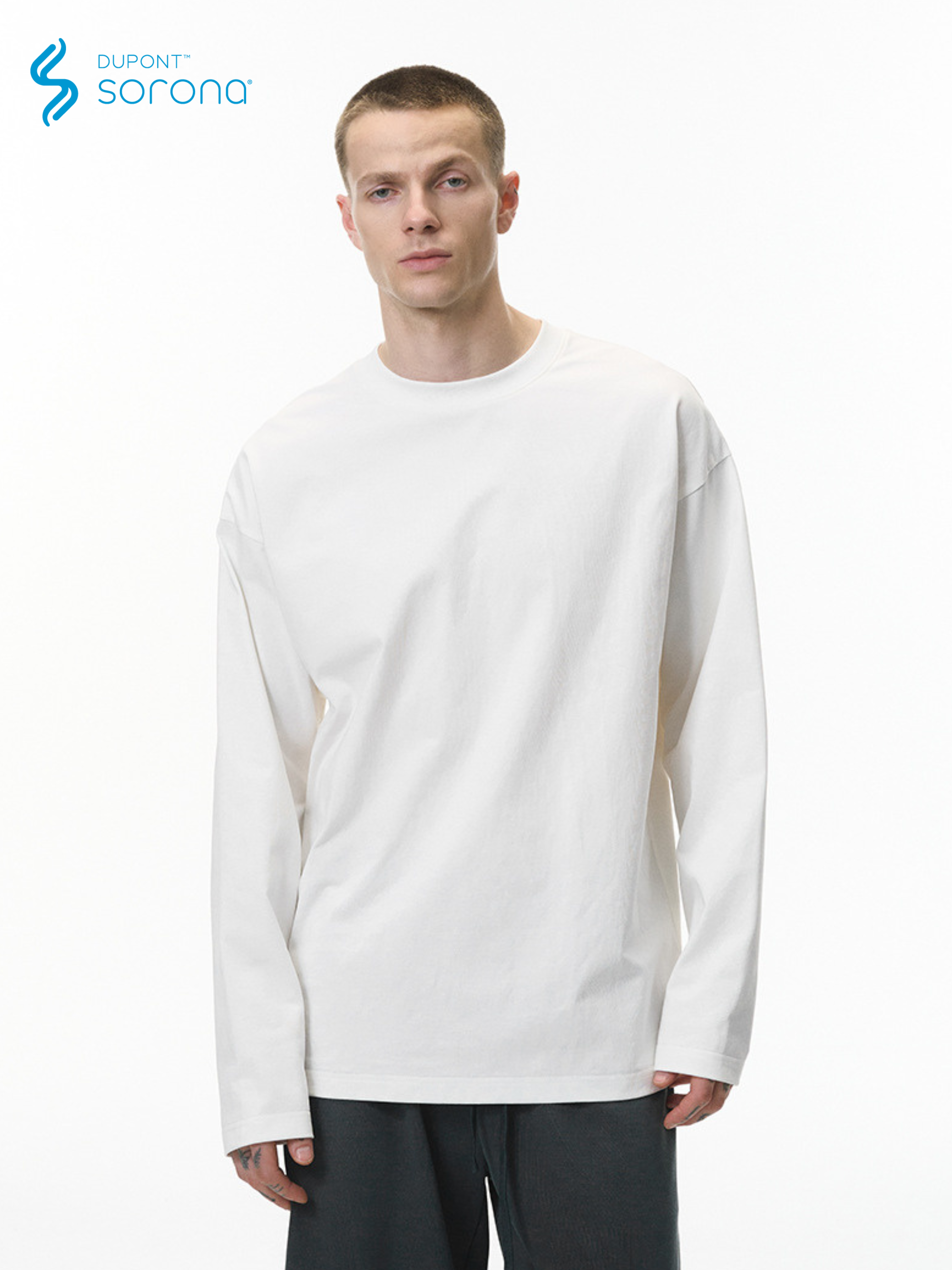 Veldt - Sorona® Stretch 260G Heavyweight Long Sleeve T-Shirt