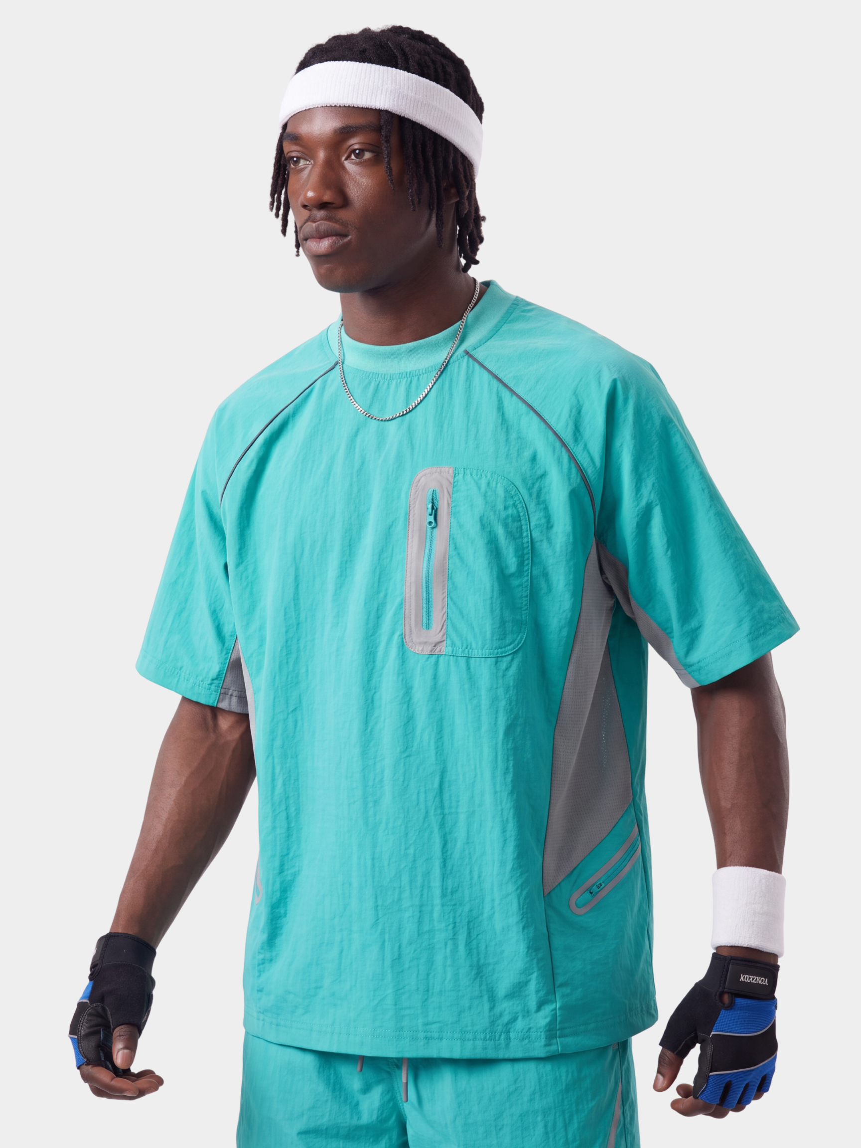 MistDry - Men's Water-Repellent Quick-Dry Pocket T-Shirt