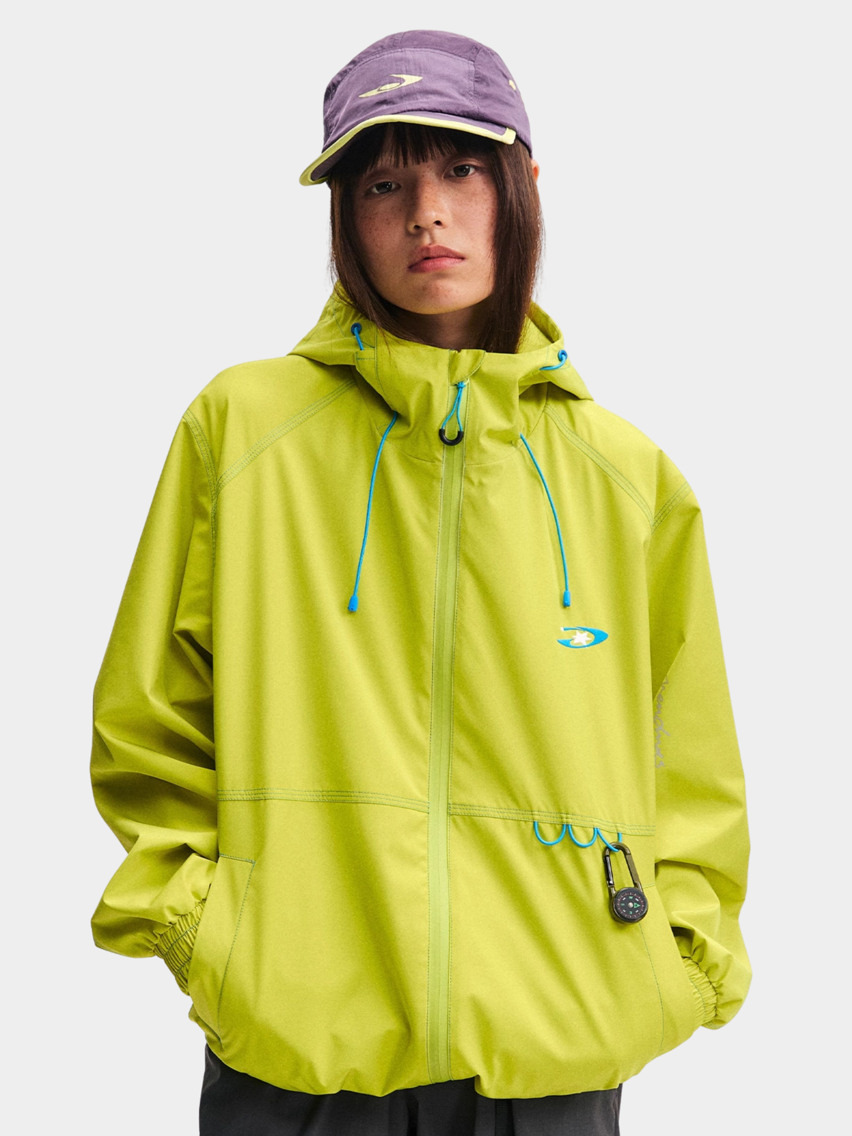 EchoDeck - Teflon® Triple-Defense Colorblock Drawstring Jacket