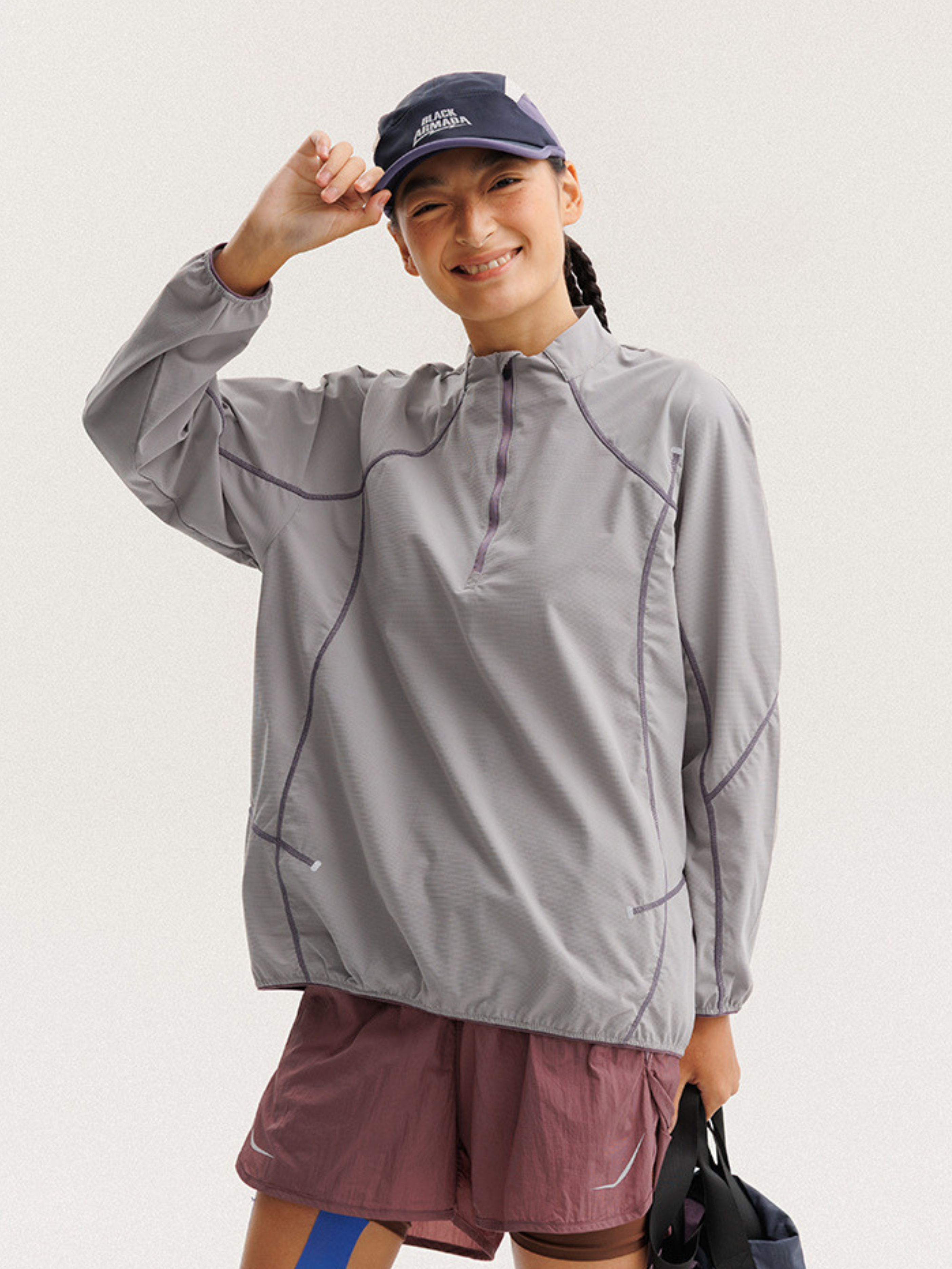 Ironthorn - Lightweight Quick-Dry Half-Zip Long Sleeve Tee