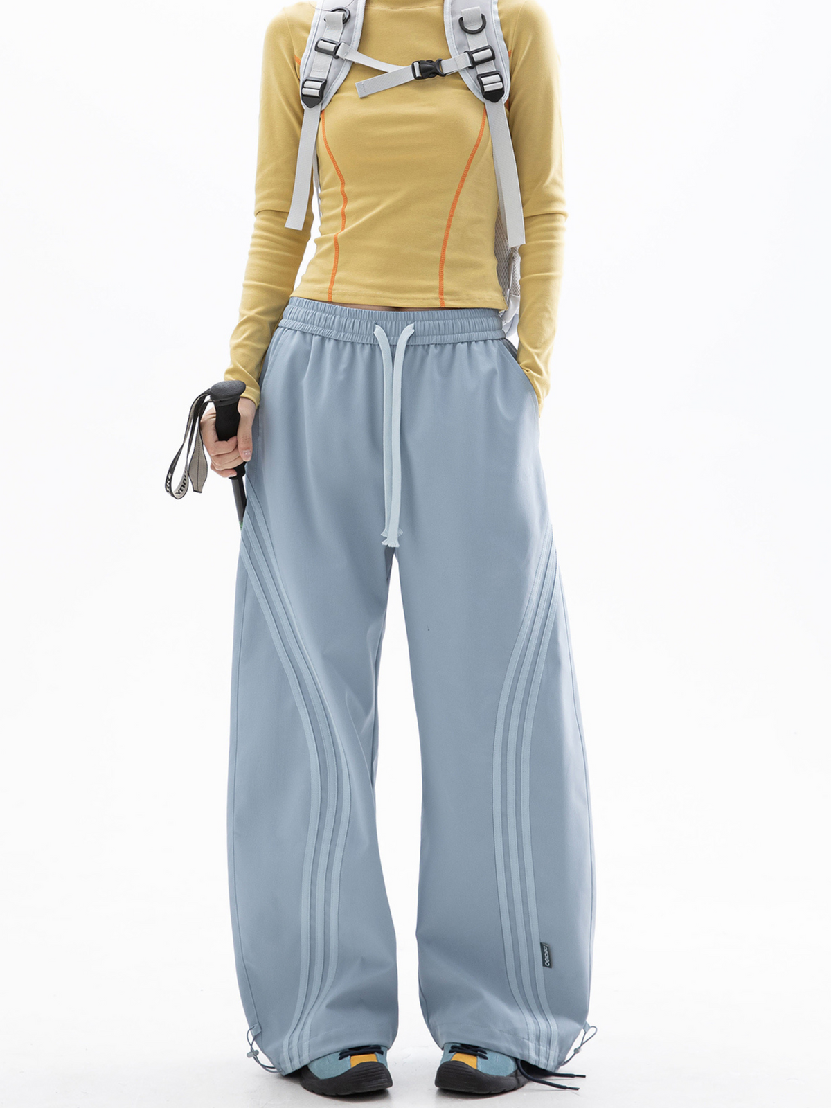 Nomad - Women's Three-Stripe Colorblock Track Pants