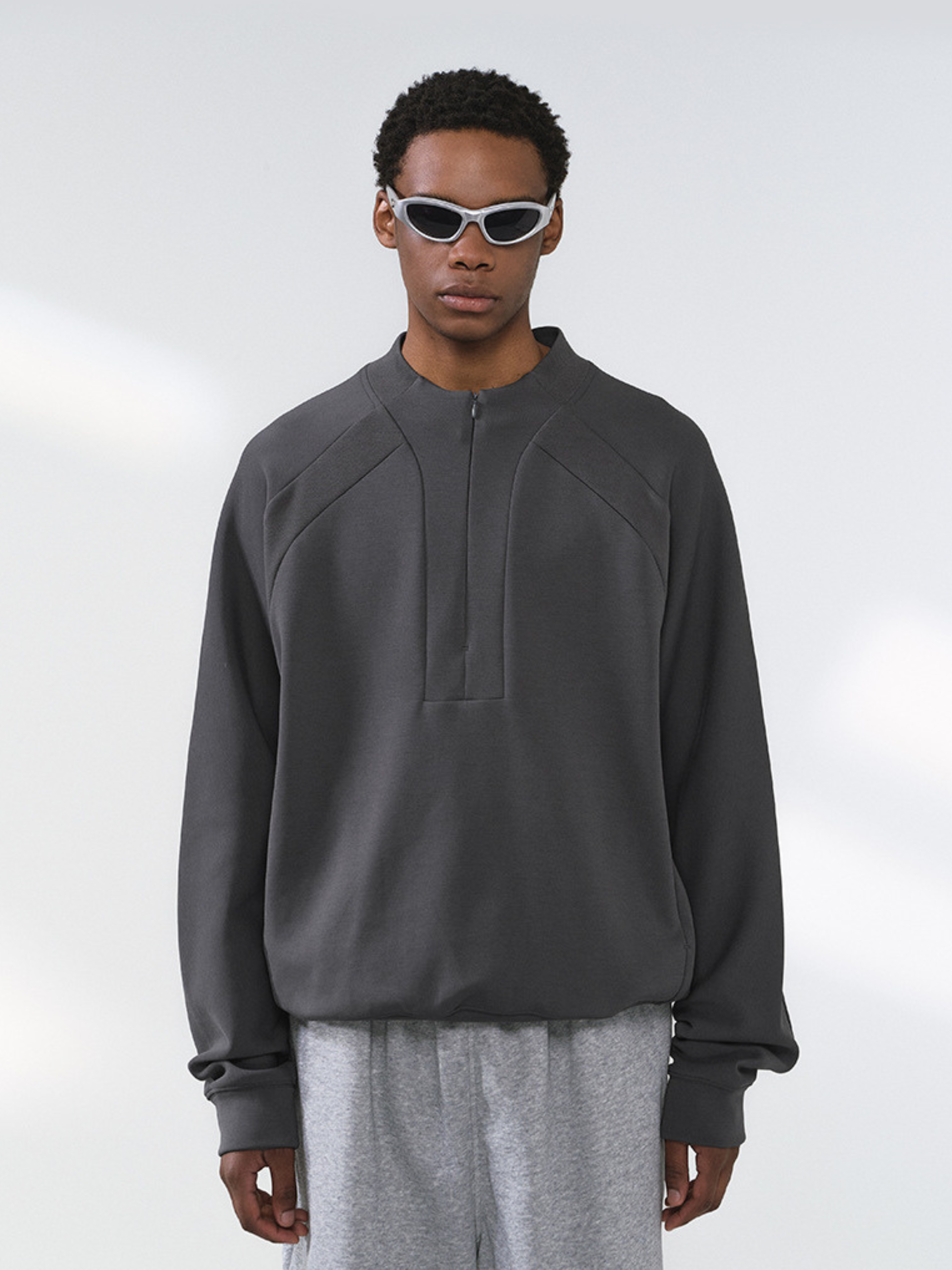 Valon - Unisex LYCRA® Stretch Half-Zip Sweatshirt