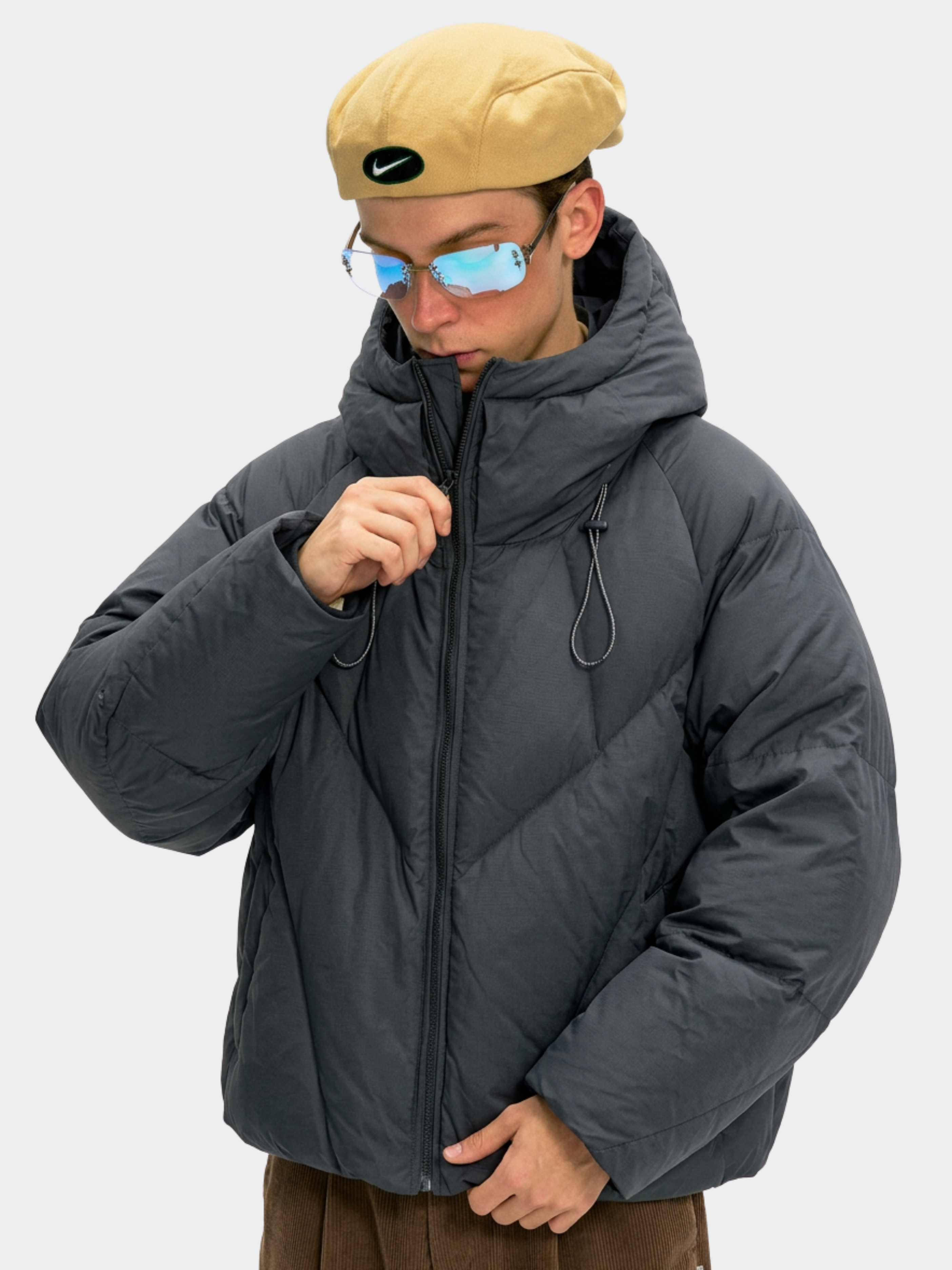 EchoGo - Unisex 90% Duck Down Triple Protection Down Jacket