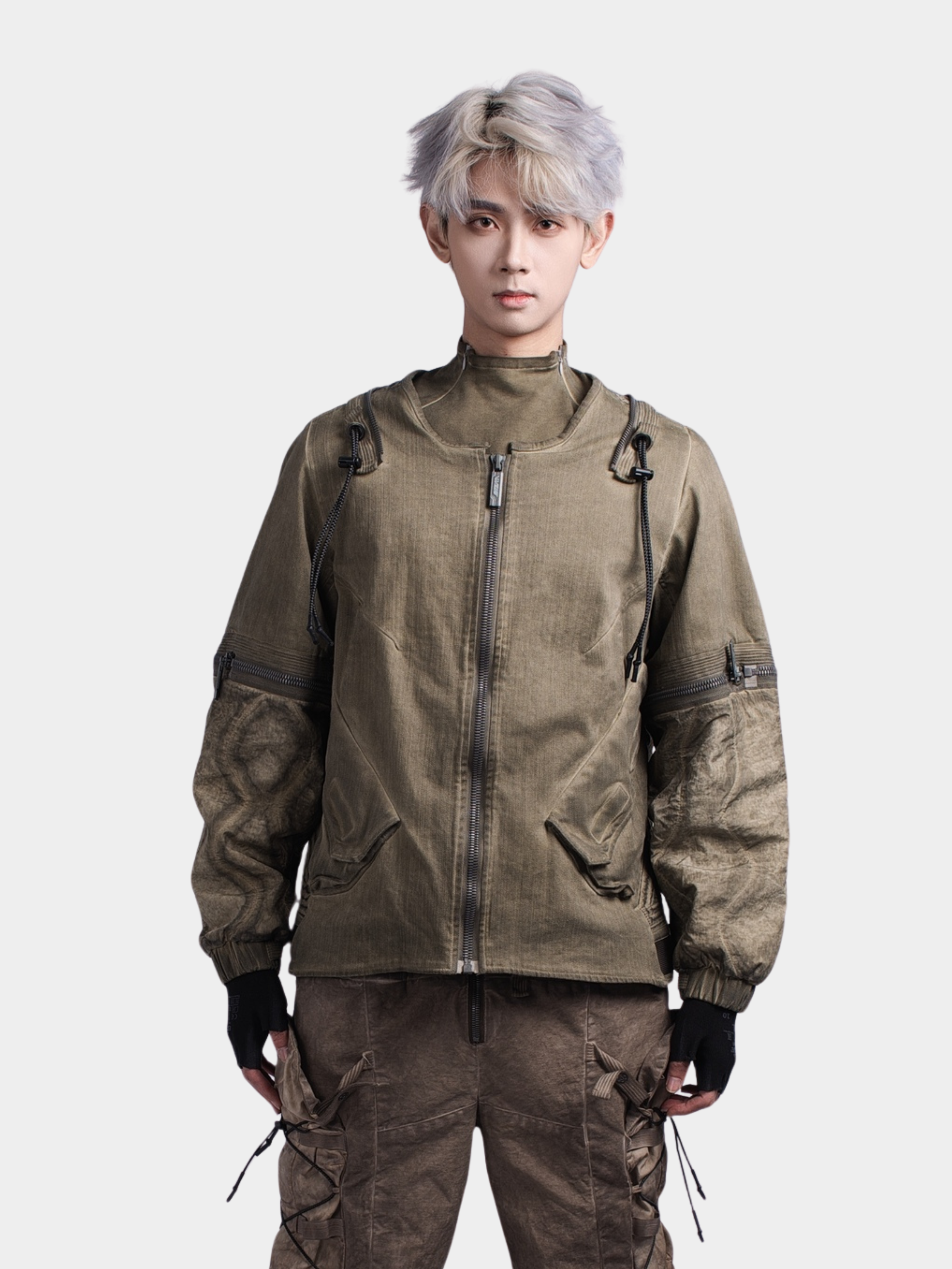 TrailLens - Unisex Detachable Sleeve Softshell Jacket GONGGAR SPORTS