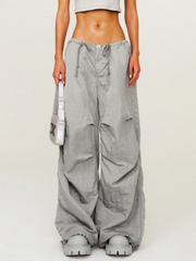 WolfStep - Women's Drawstring Wide-Leg Sports Pants