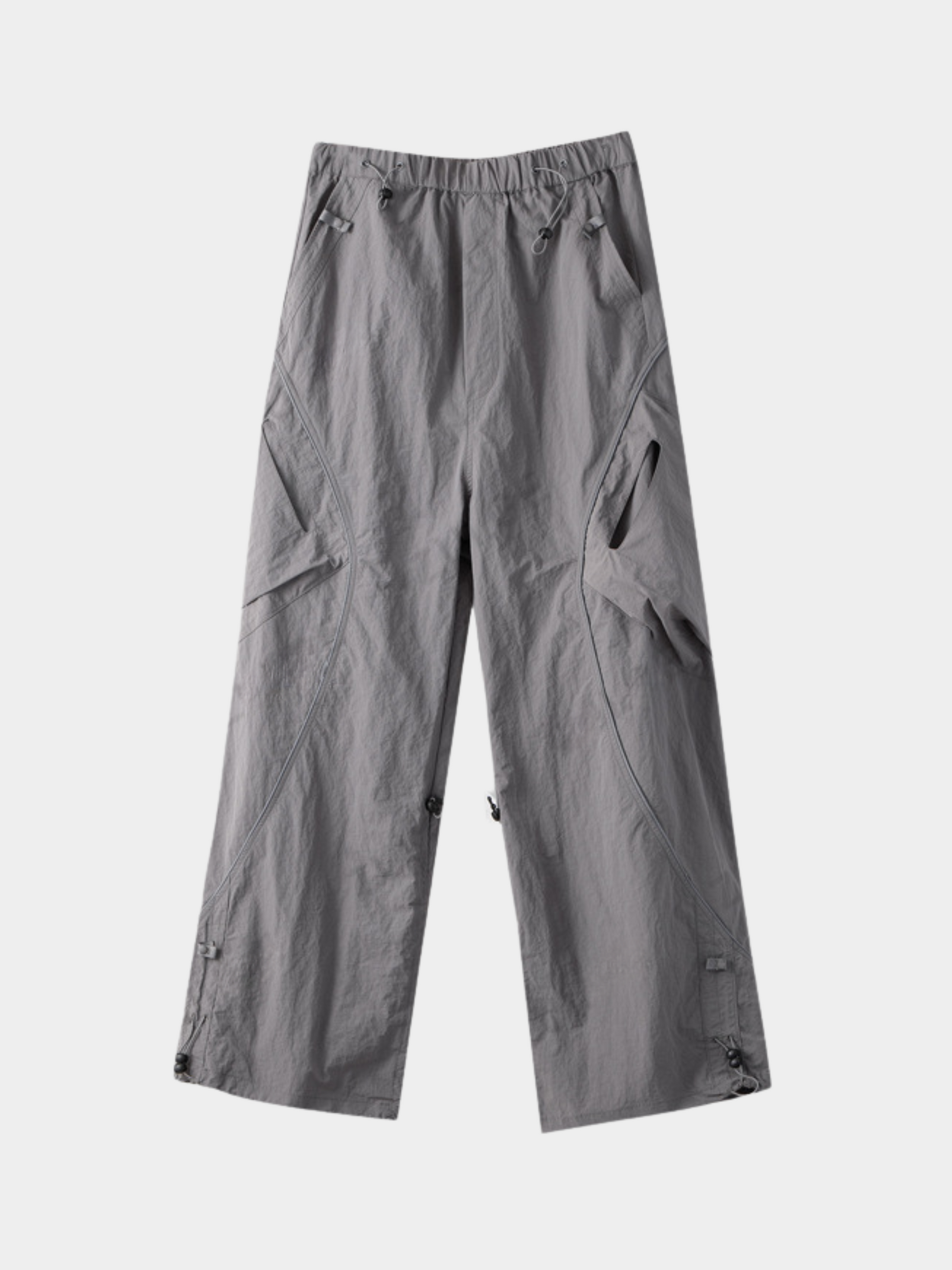 EagleTrail - Unisex Asymmetrical Line Urban Nylon Pants GONGGAR SPORTS
