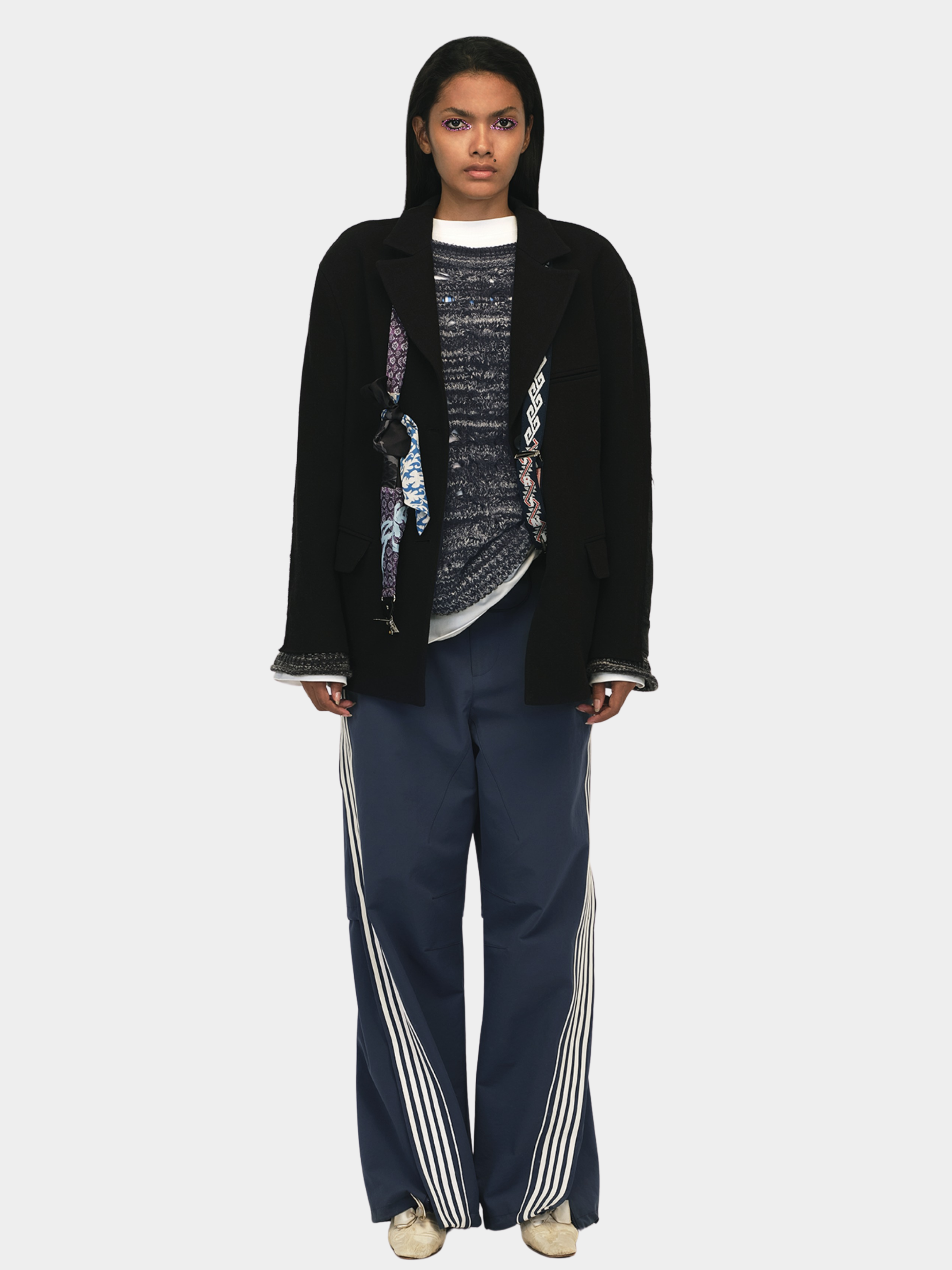 StoneBoard - Women's Panelled Drawstring Stripe Track Pants