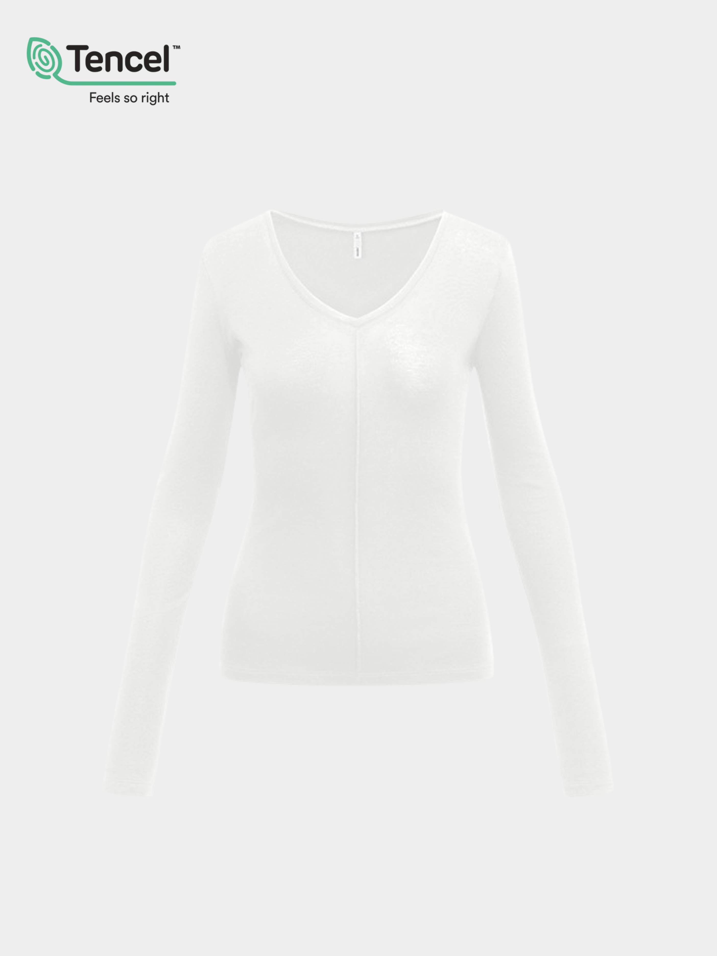 Cloudreach - Women's Tencel™ Wool V-Neck Base Layer Top