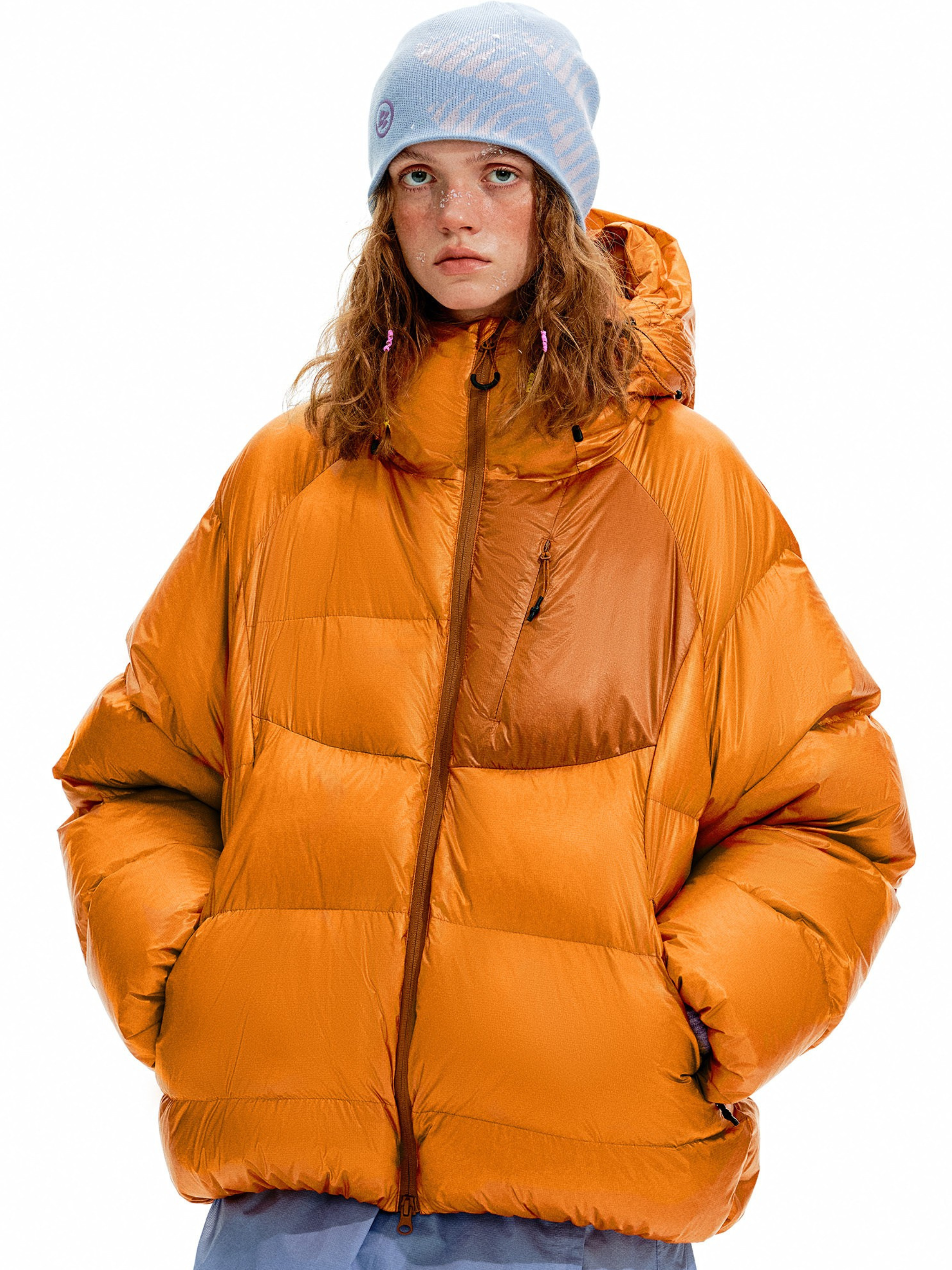 Embertrail - Unisex 800FP 90% White Duck Down Water-Repellent Hooded Jacket