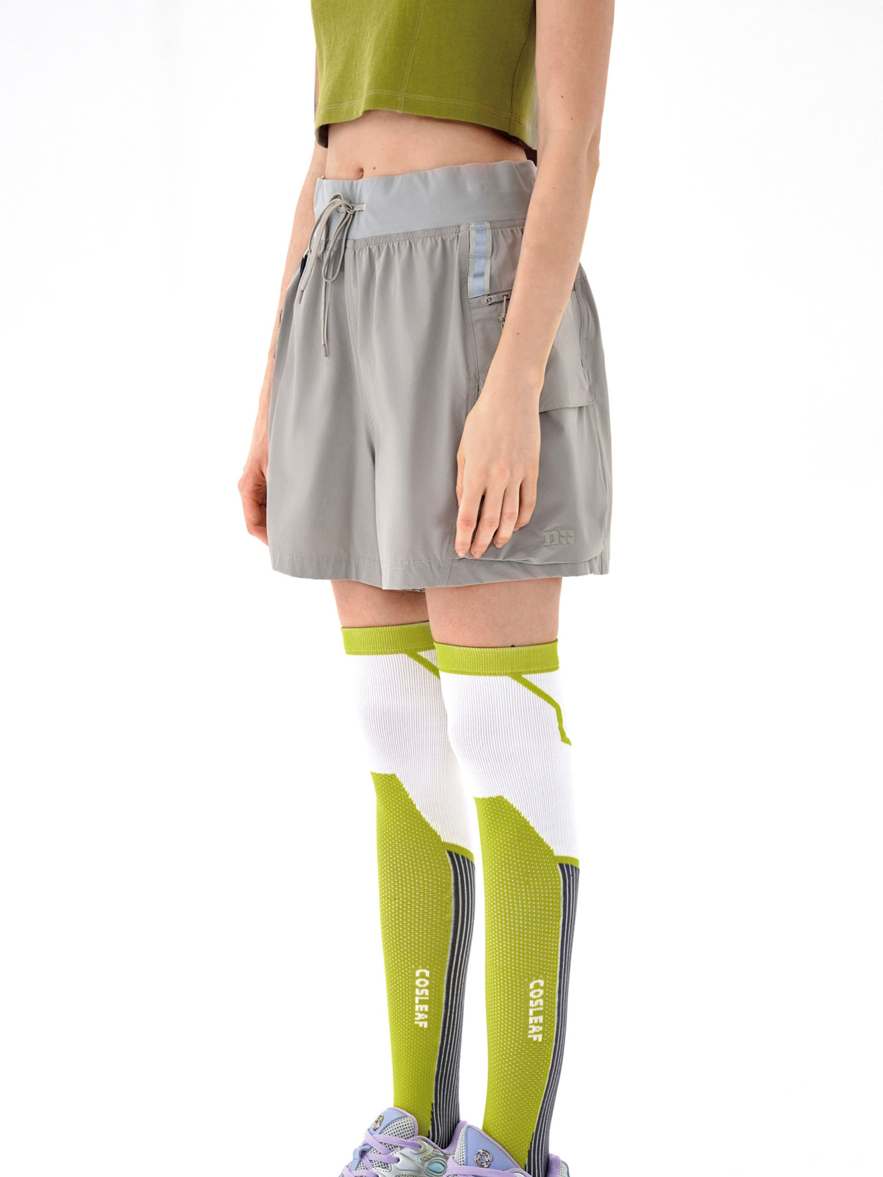 Cougarnest - Women's Drawstring Reflective Quick-Dry Shorts