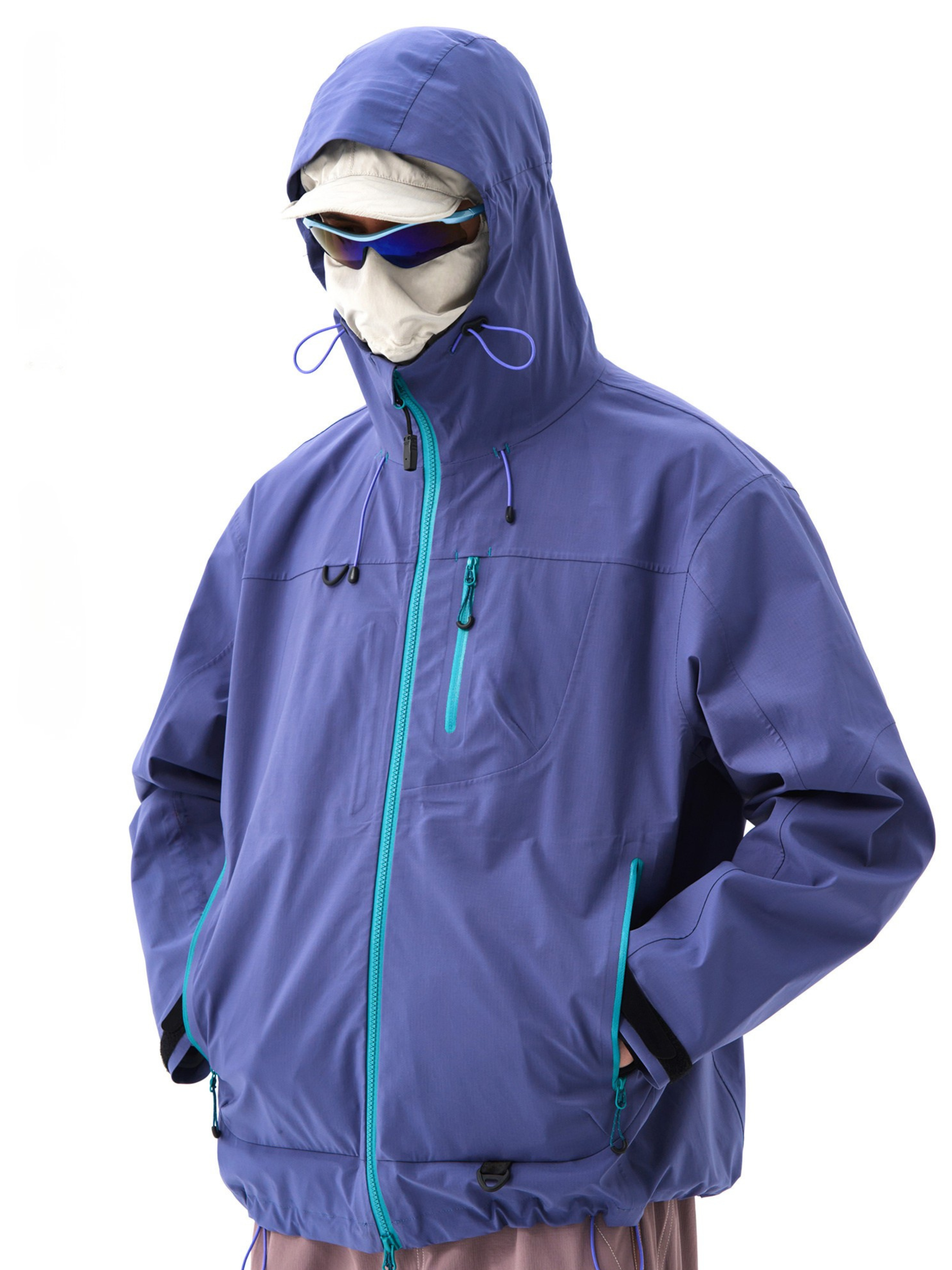 CampFlask - Men's 3-Layer Waterproof Hard Shell Jacket