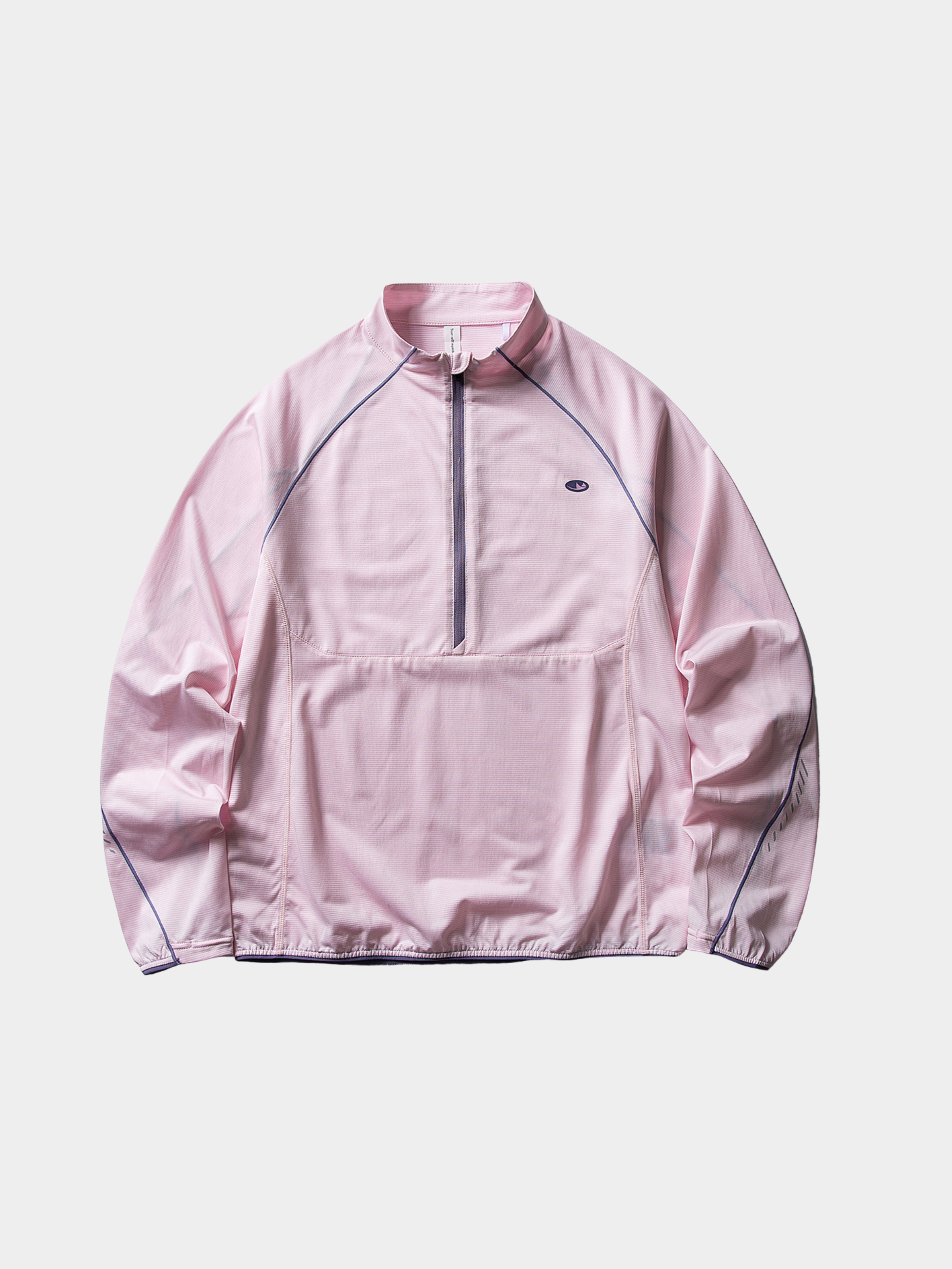 Snappy - Moisture-Wicking Quick-Dry Half-Zip Long Sleeve T-Shirt