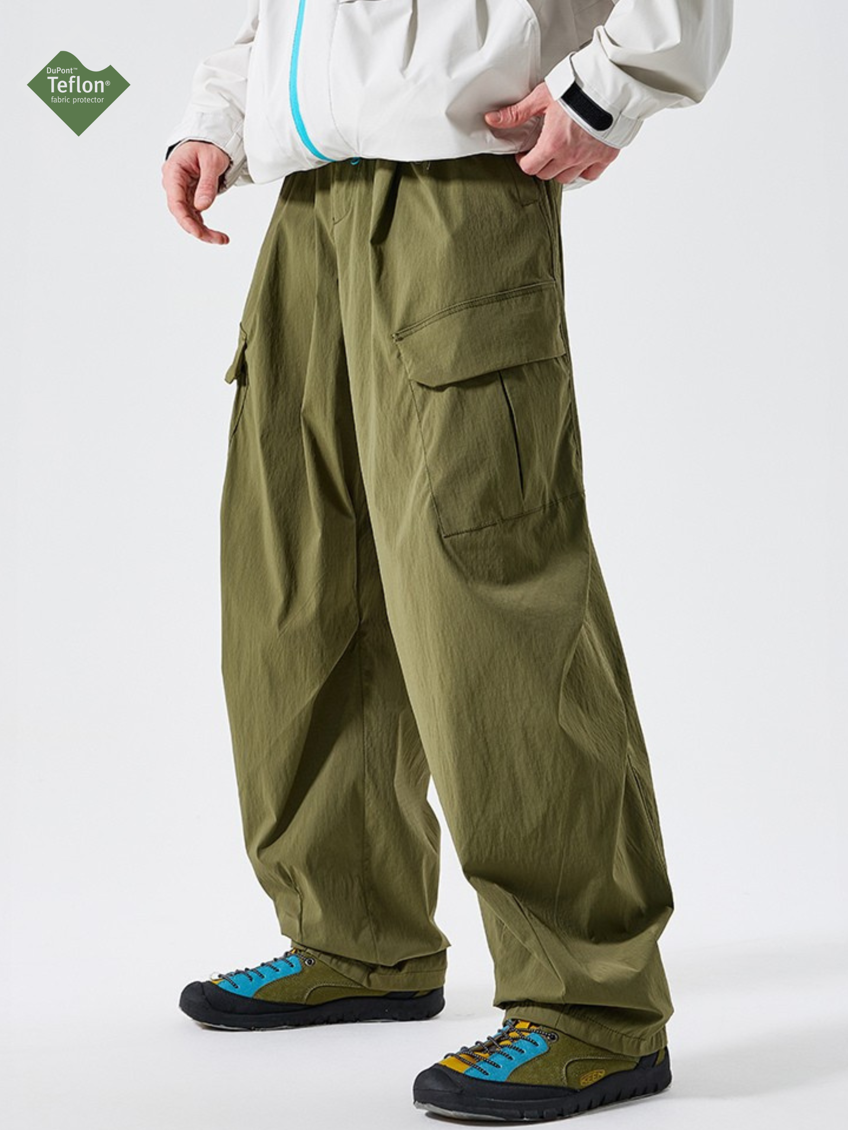 Tundra - Unisex Multi-Pocket Lightweight Utility Cargo Pants