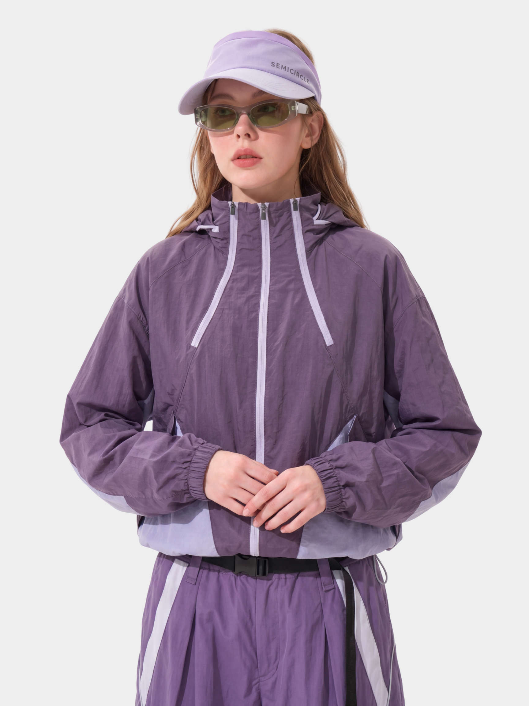 WideSkies - Women's UPF50+ Perforated Breathable Sun Protection Jacket