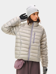 Wildfury - Unisex 90% White Duck Down Lightweight Puffer Jacket