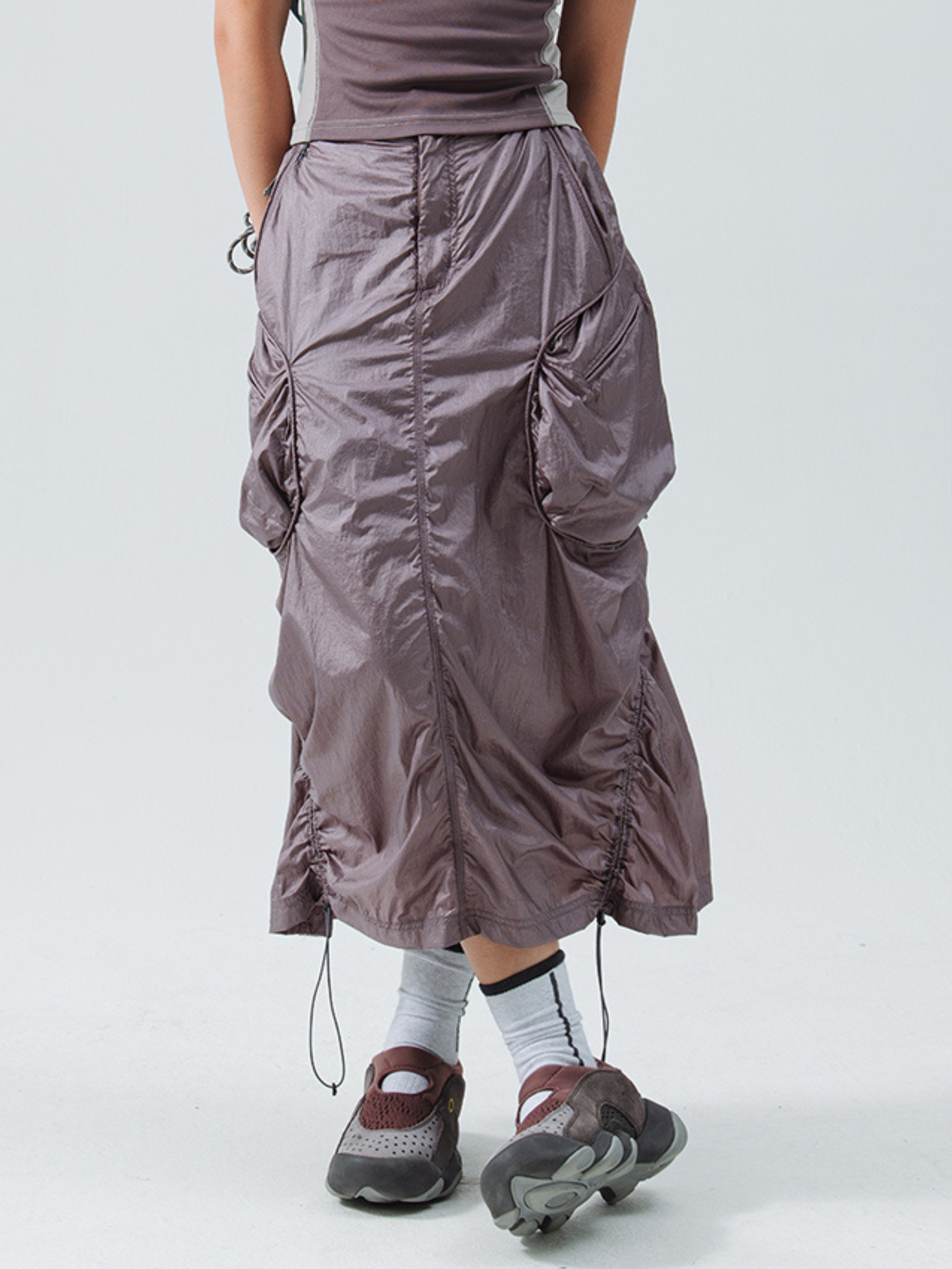 ThornBoard - Women's Metallic Water-Repellent Nylon Utility Skirt