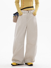 Valleyhike - Women's Relaxed Straight-Leg Cotton Pants
