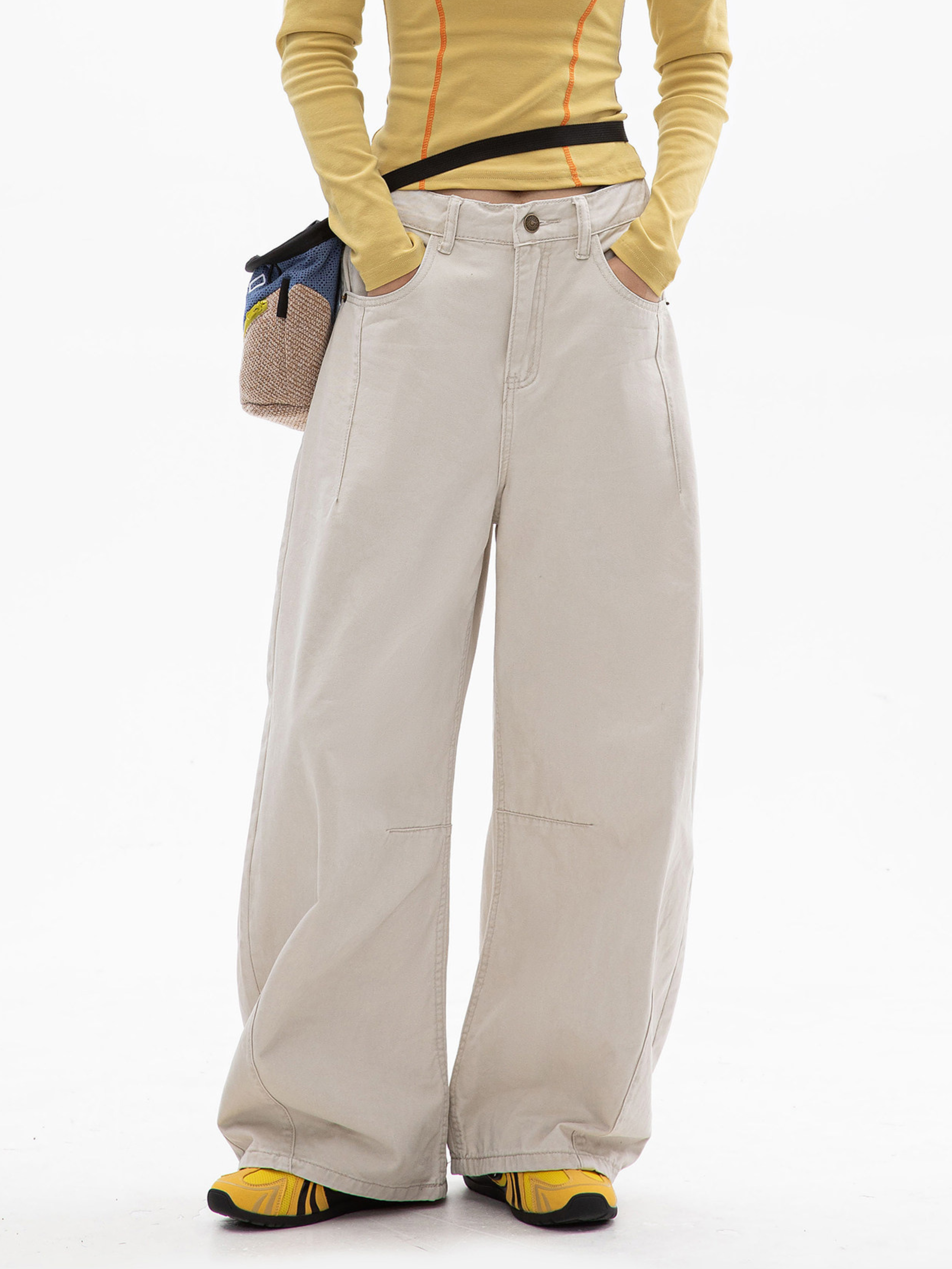 Valleyhike - Women's Relaxed Straight-Leg Cotton Pants
