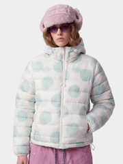 DotMist - Women's Lightweight Water-Repellent 90% White Duck Down Jacket