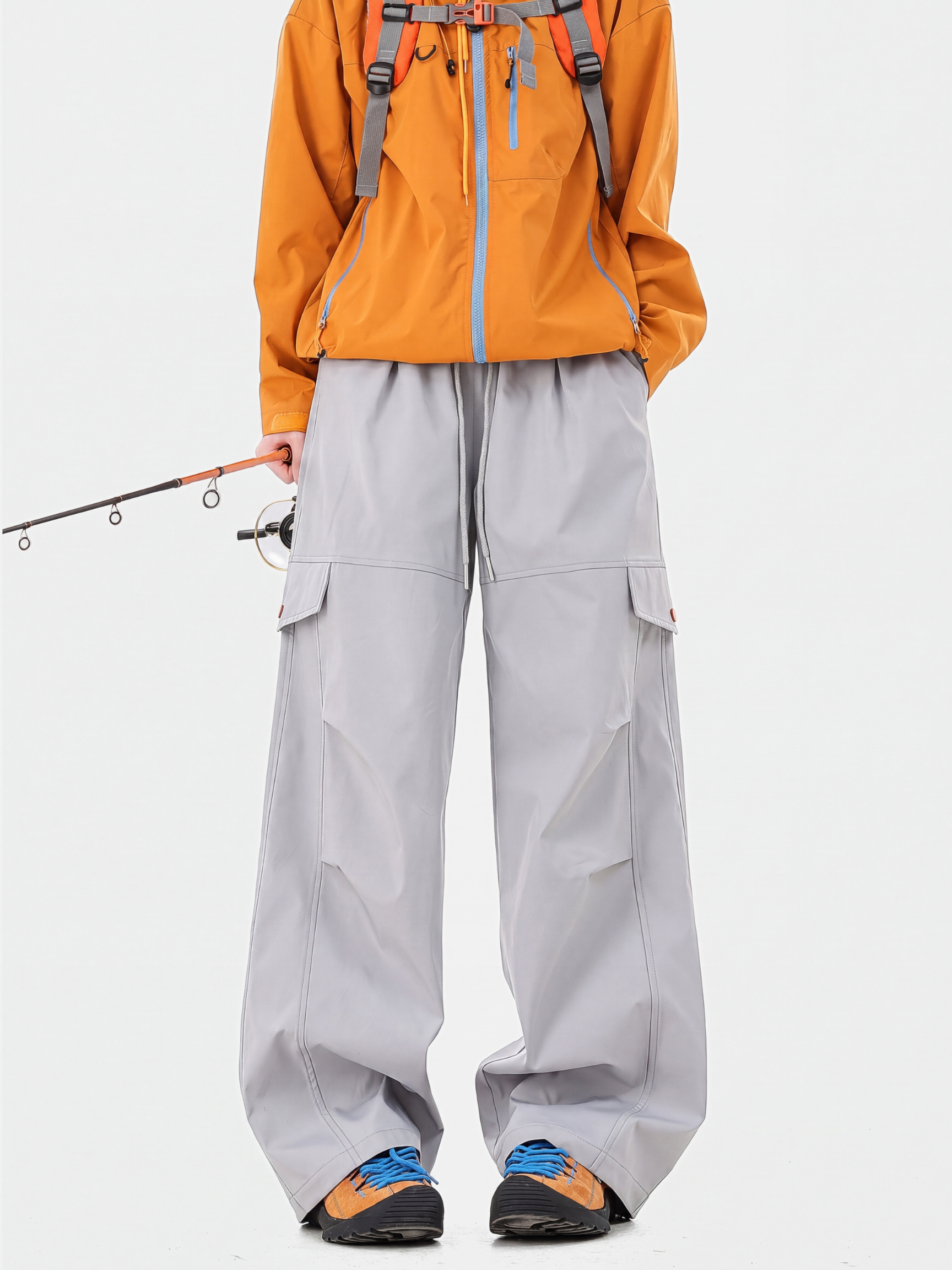 BlockGlide - Unisex Water-Repellent Utility Cargo Pants