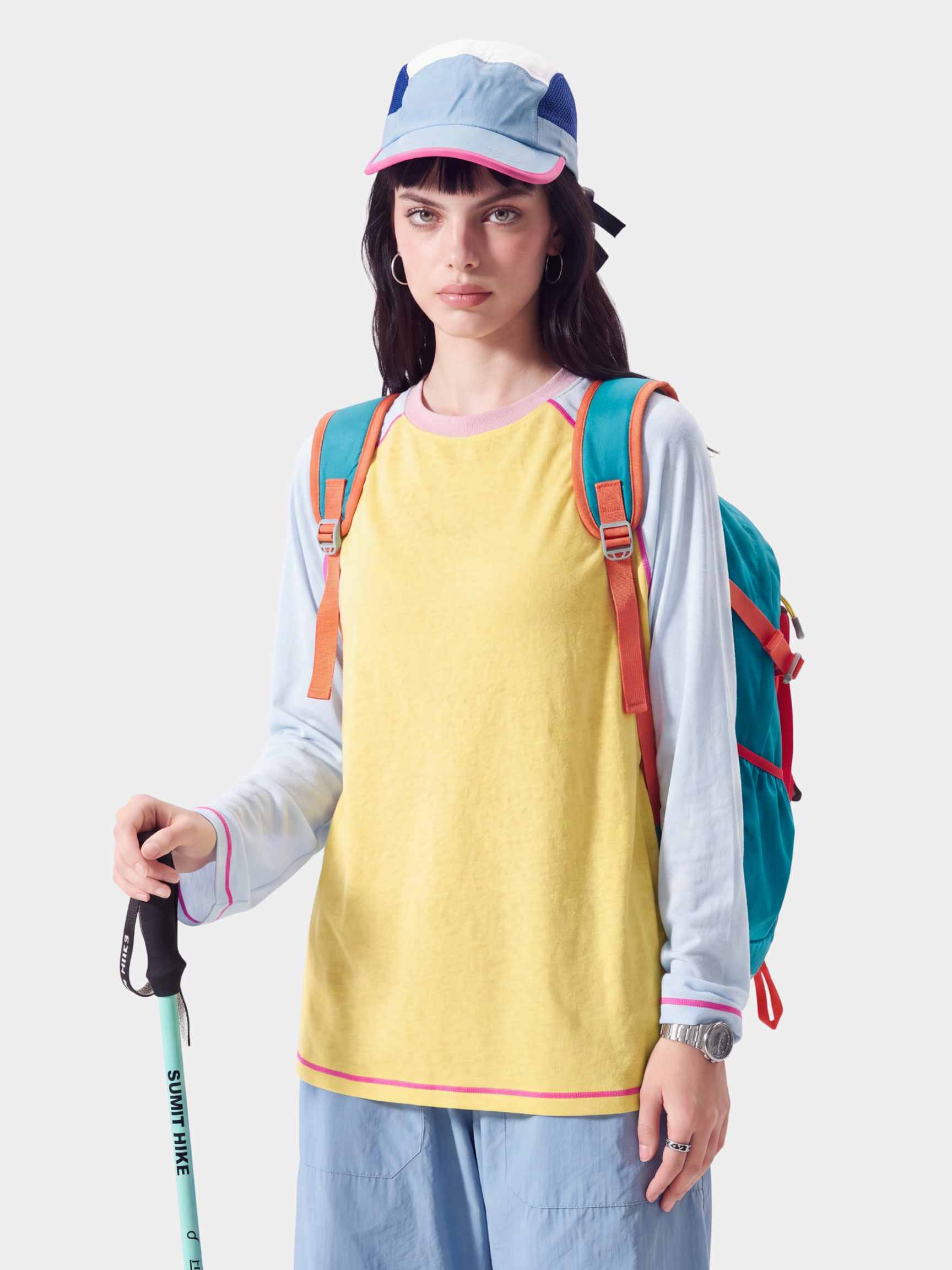 VentDrift - Women's Quick-Dry Breathable Color-Block T-Shirt