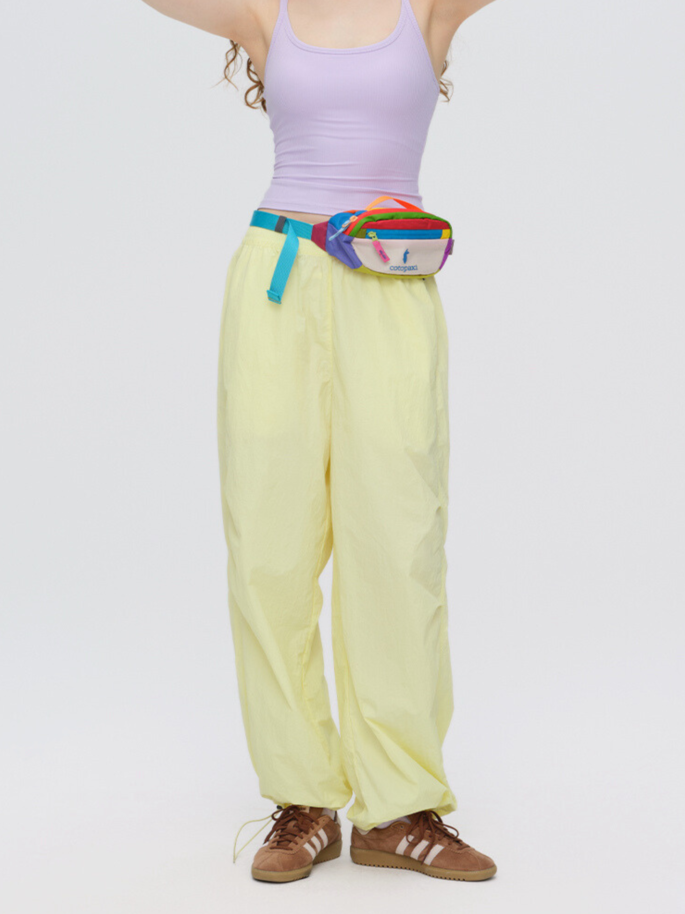 Cavewatch - Women's Water-Repellent Elastic-Waist Nylon Pants