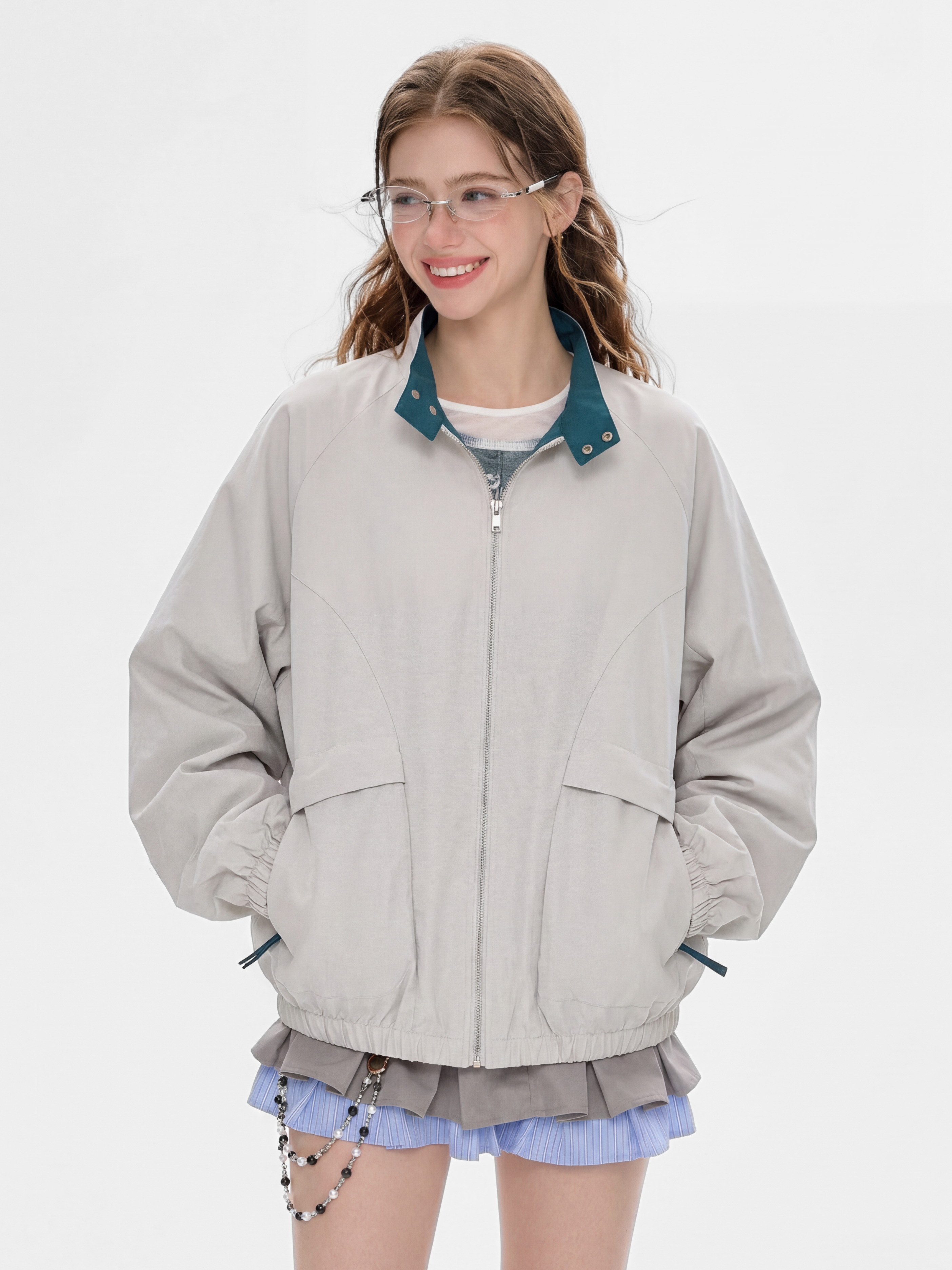 Fireecho - Unisex Windproof Stand-Collar Harrington Jacket