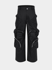 SkyChair - Men's Utility Cargo Wide-Leg Pants GONGGAR SPORTS