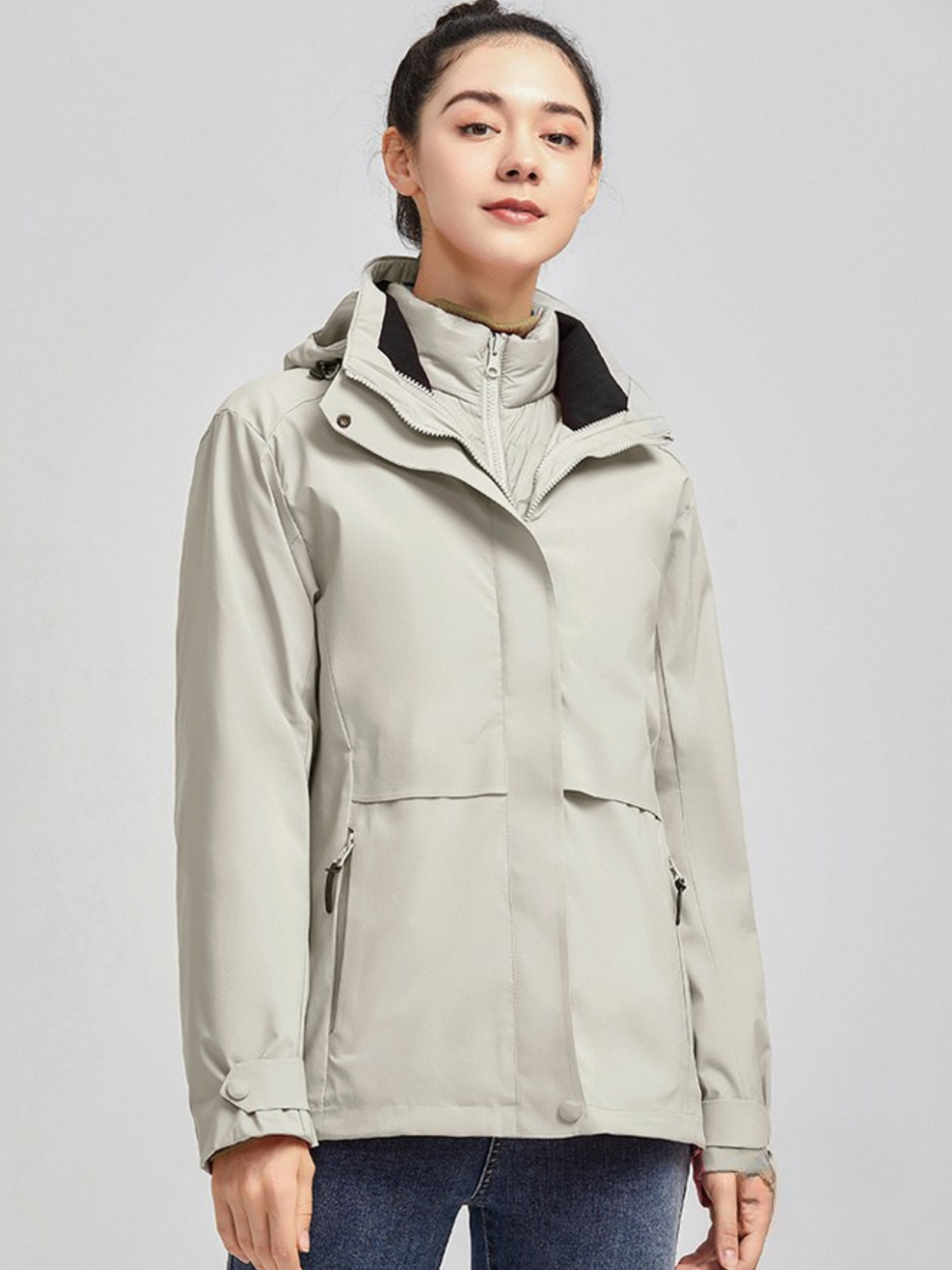 CanyonTop - Women's 3-in-1 Detachable Down Liner Hiking Jacket